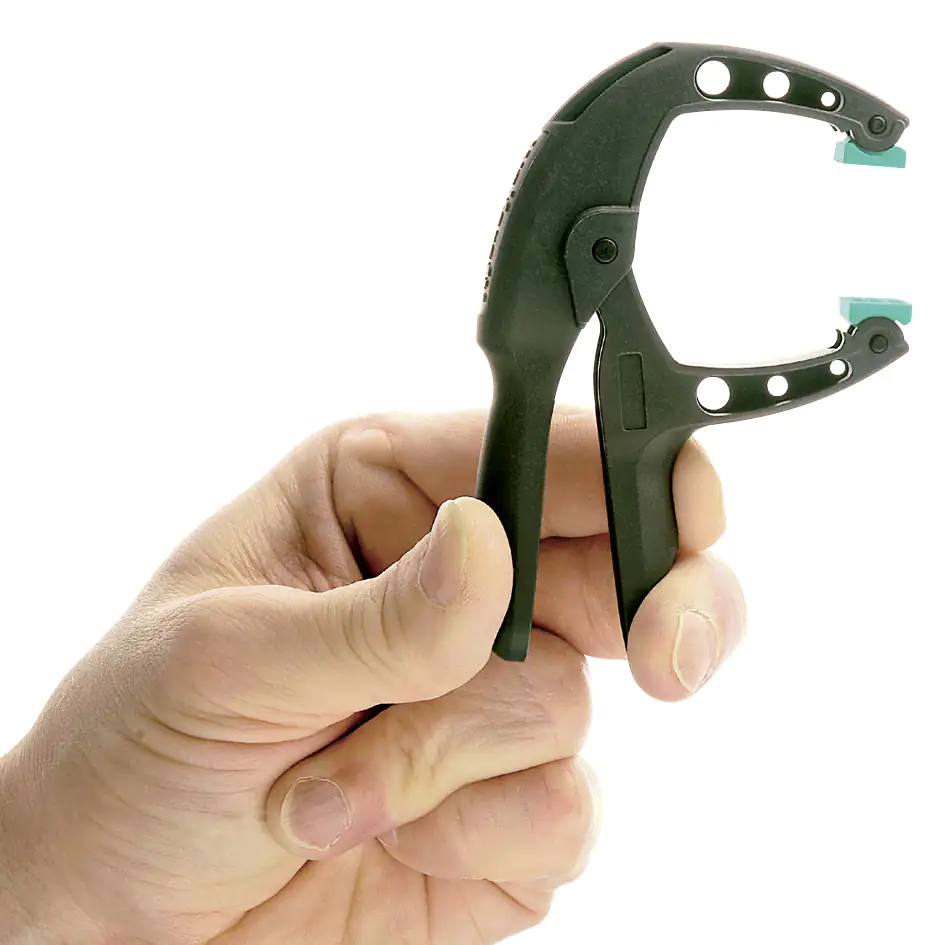 Wolfcraft Federzwinge Spannweite 30 mm ergonomische Griffe