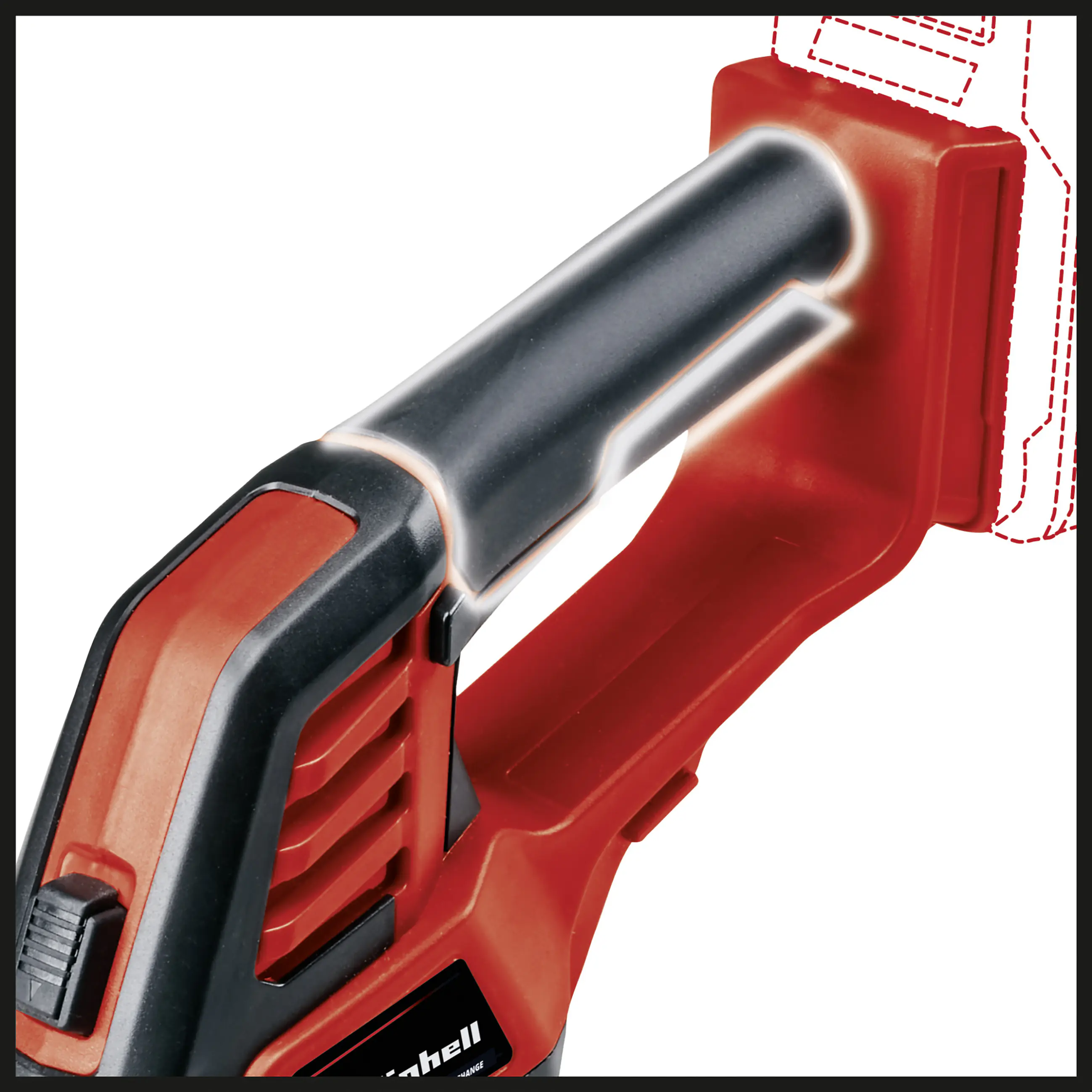 Einhell Akku Gras-/ Strauchschere GE-CG 18/100 Li T-Solo 20cm Schnittbreite