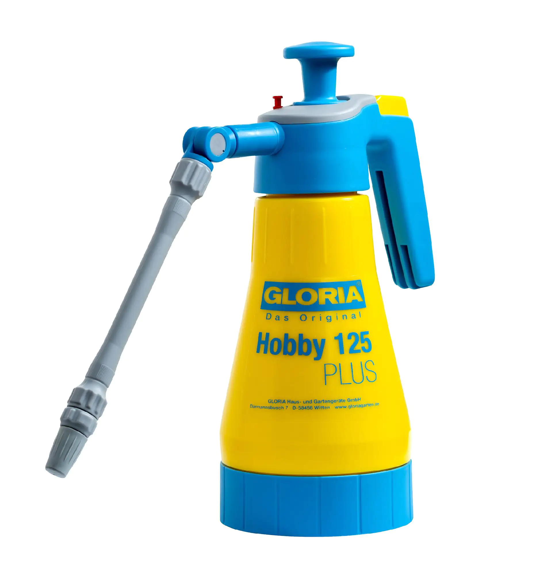Gloria Drucksprüher Hobby 125 PLUS , Handsprüher für Essig und Essigsäure