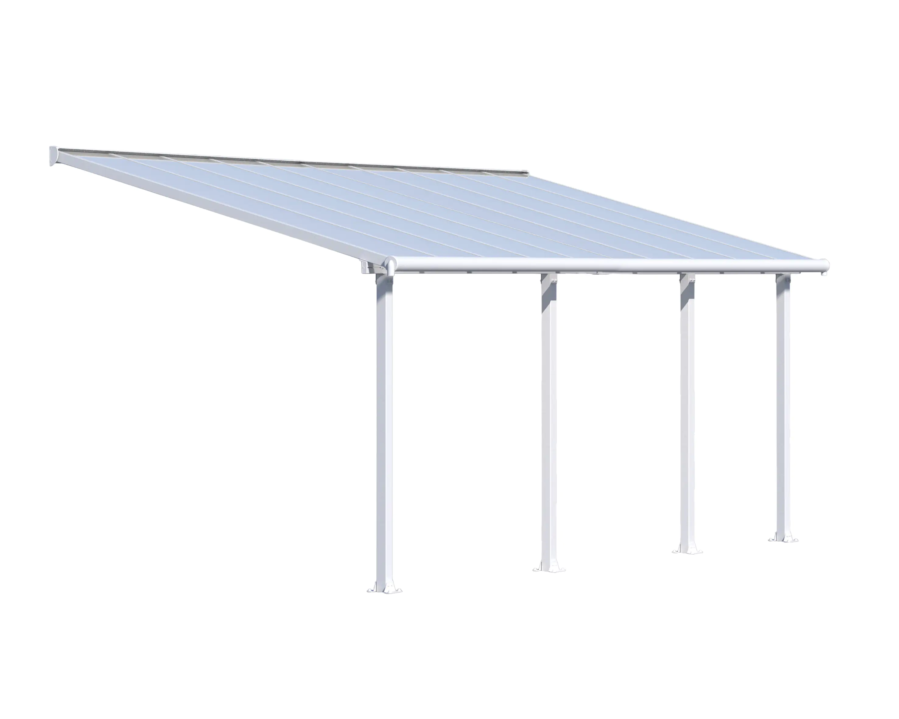 Canopia Terrassenüberdachung Olympia 3x6.1 weiß
