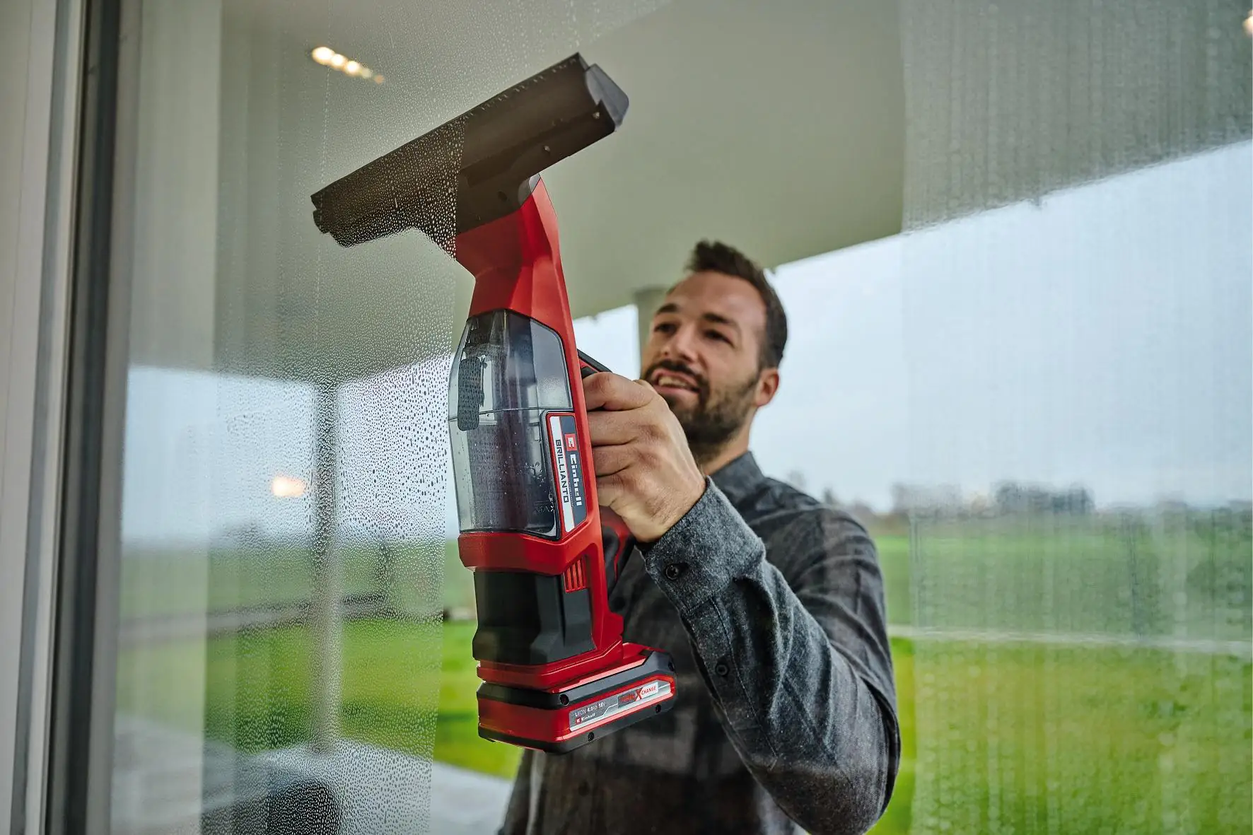 Einhell Akku-Fensterreiniger Brillianto Solo 18 V