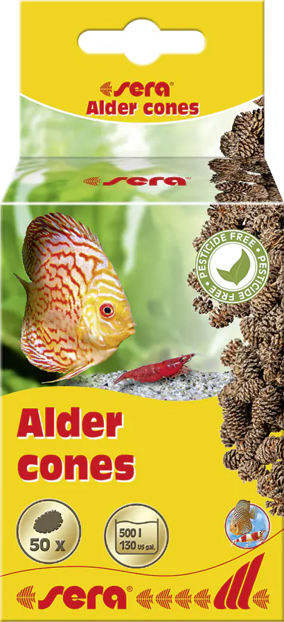 Sera Aquarienpflege Erlenzapfen 50 Stück