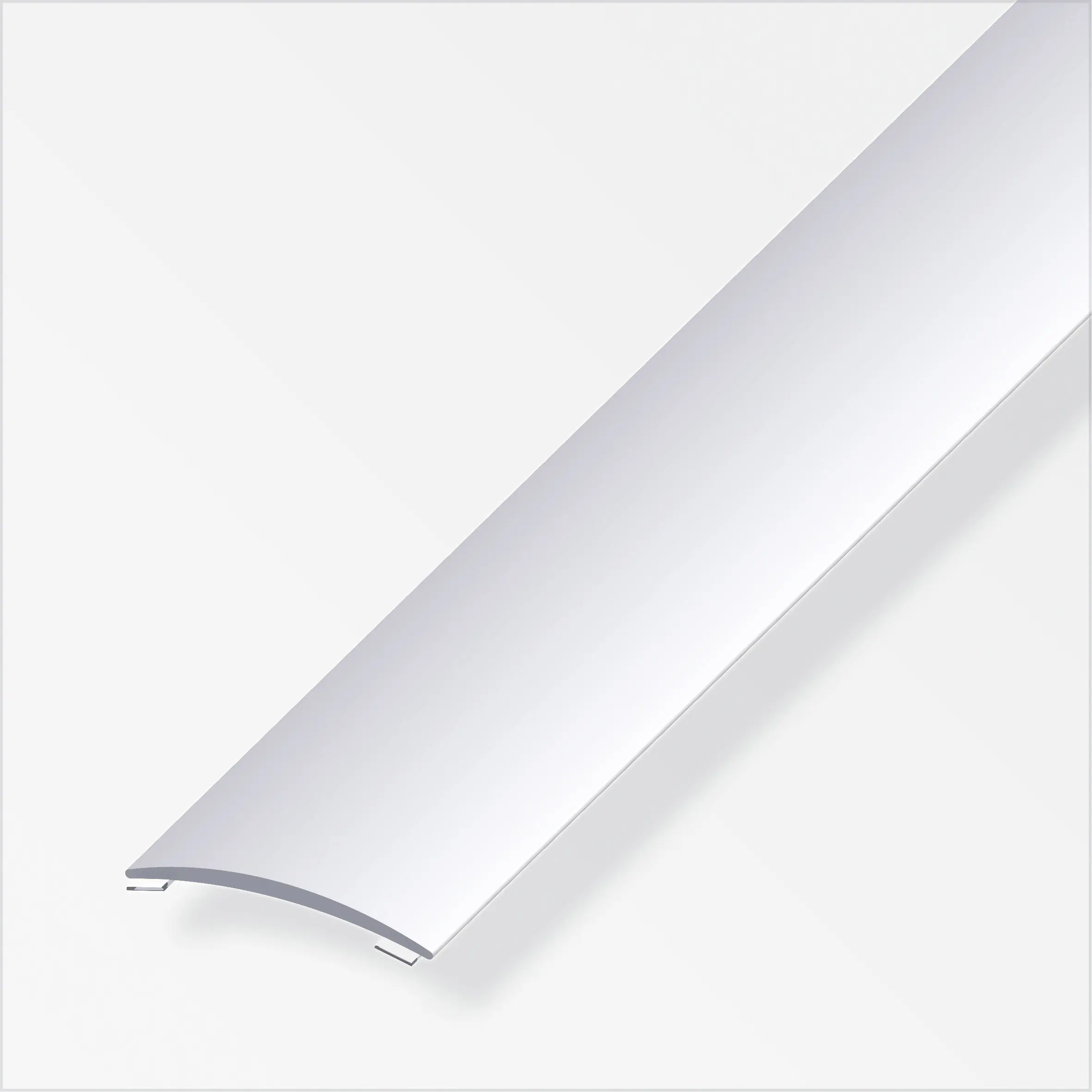 alfer Übergangsprofil 1 m, 40 x 5 mm Aluminium eloxiert silber