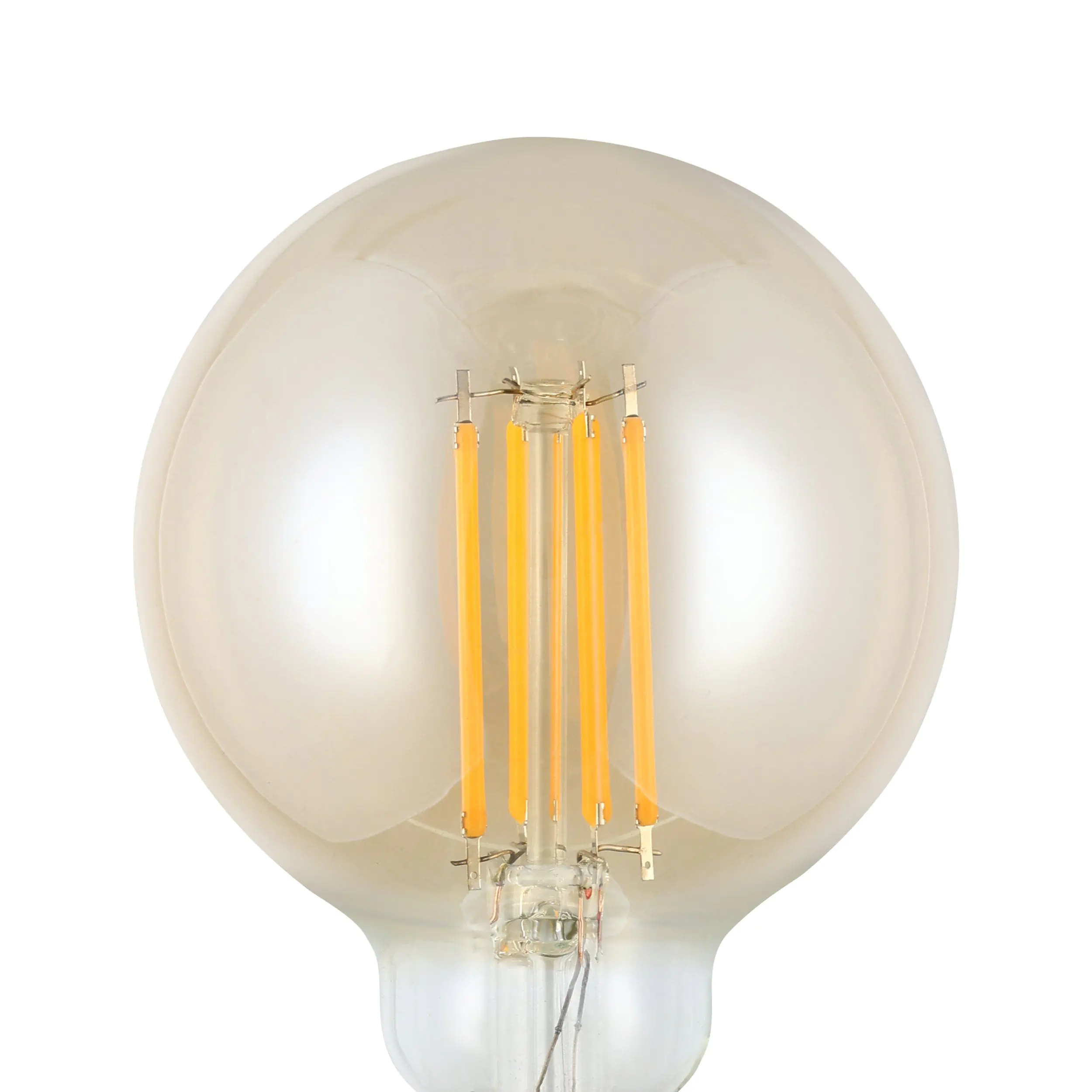 Eglo LED Leuchtmittel G60 E14 Globeform 4 W warmweiß amber