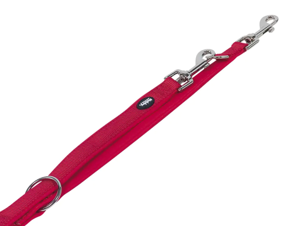 Nobby Hundeleine Führleine Classic Preno 2 m x 2 - 2,5 cm rot