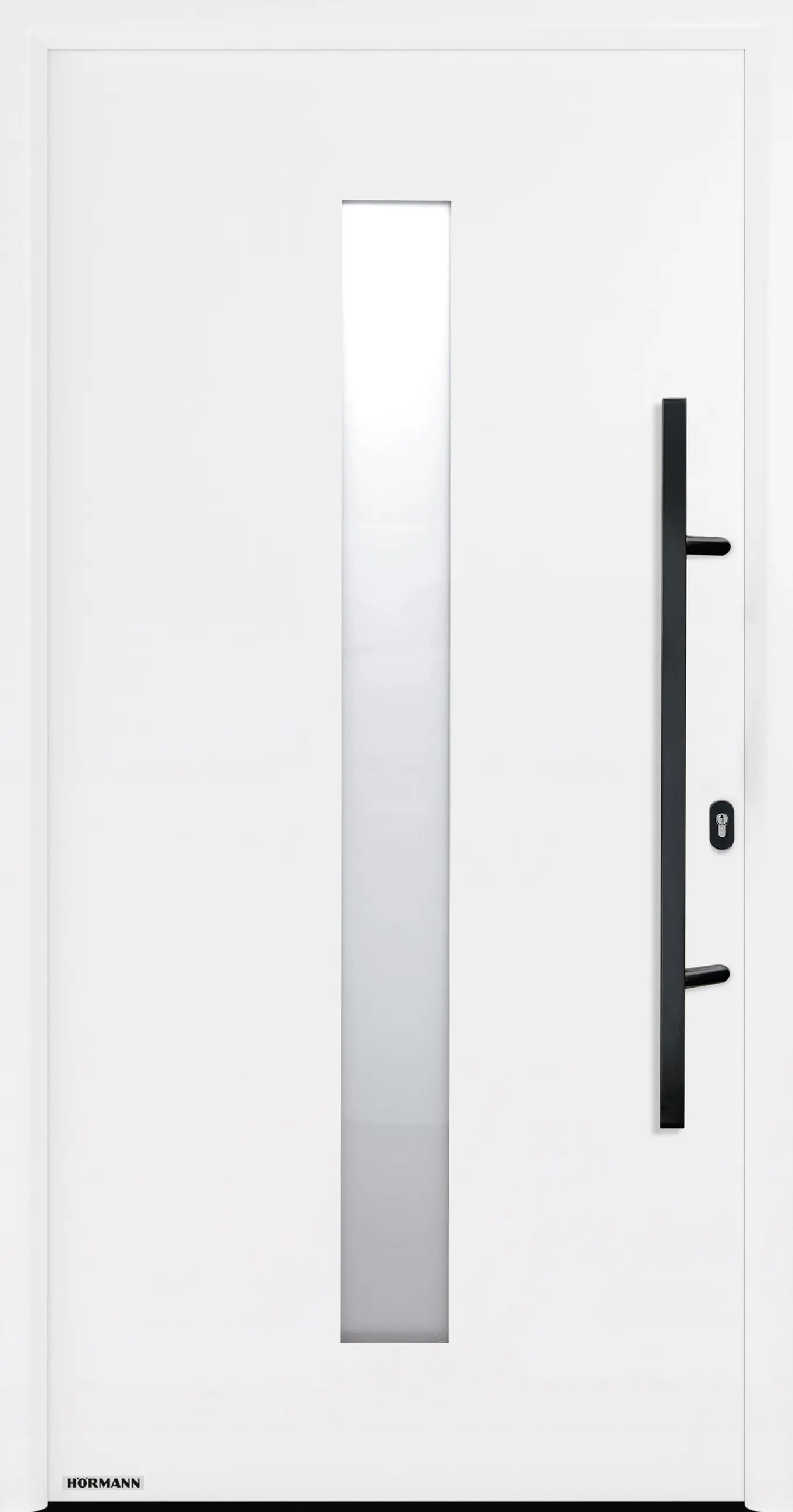 Hörmann Haustür Thermo65 Motiv 610S verkehrsweiß Rechts 110 x 210 cm 