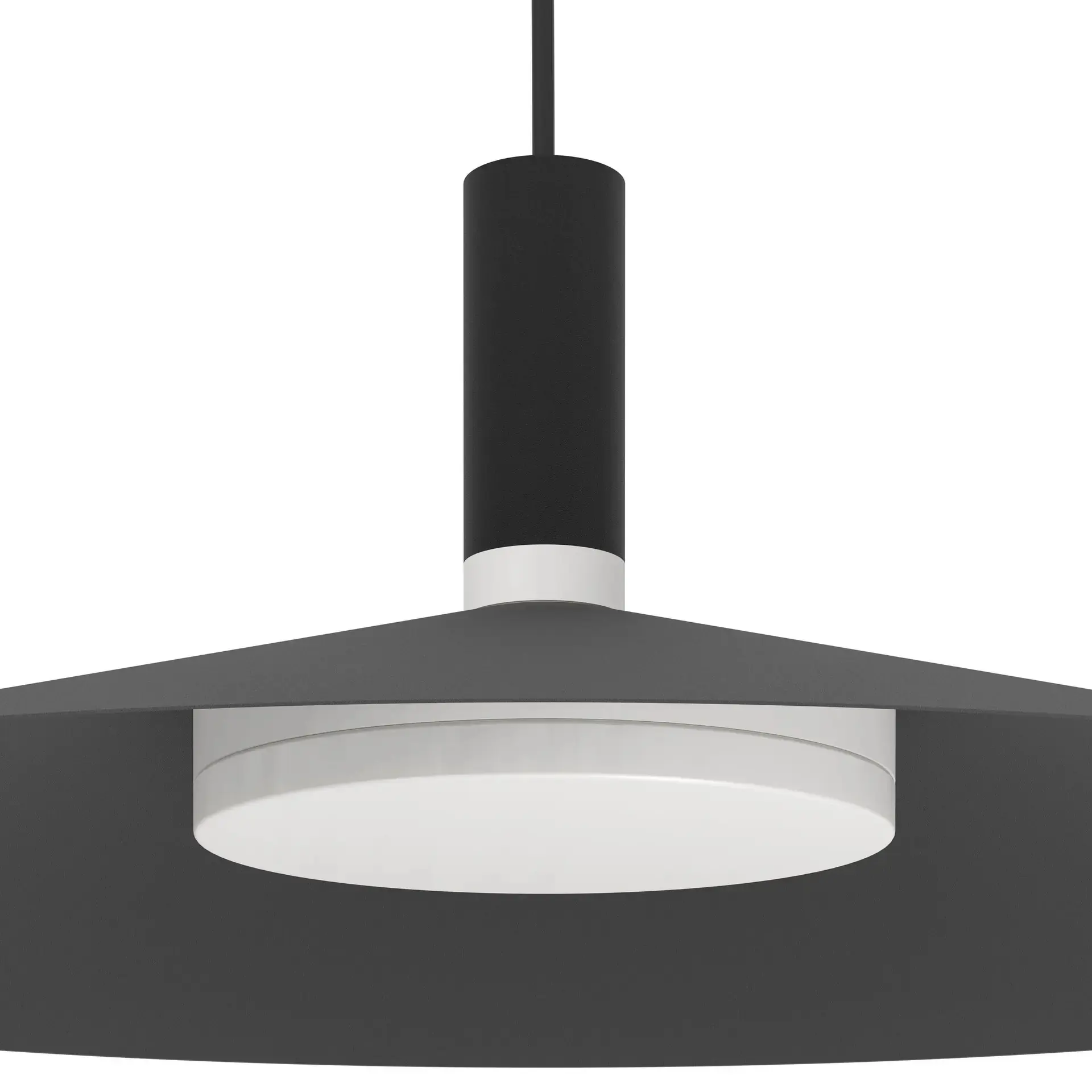 Eglo LED Hängeleuchte Conomavilla-Z schwarz Ø 45 x 120 cm RGB dimmbar