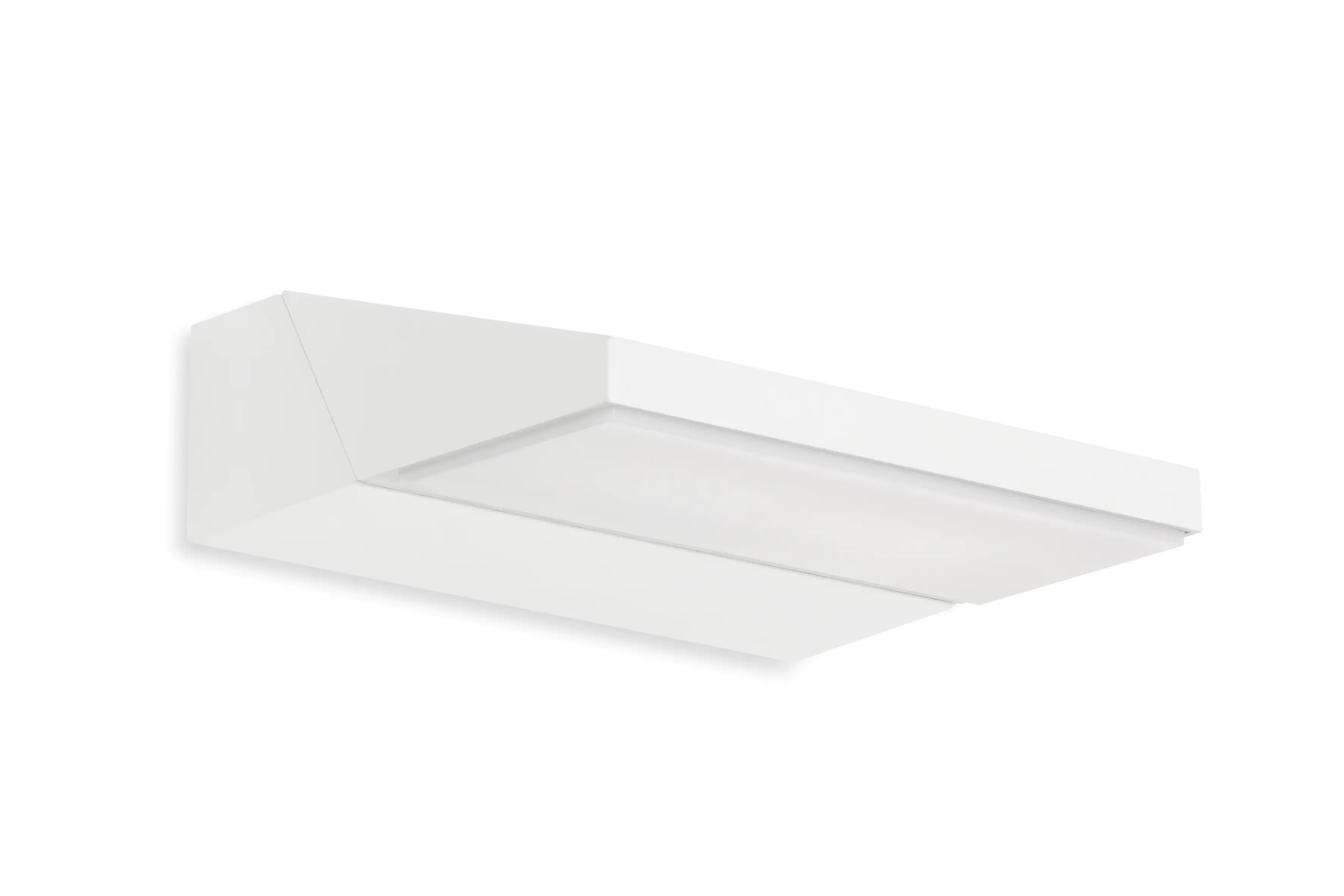 Telefunken LED Außen-Wandleuchte Bergen weiß drehbar 17,2 x 14,1 x 5,2 cm