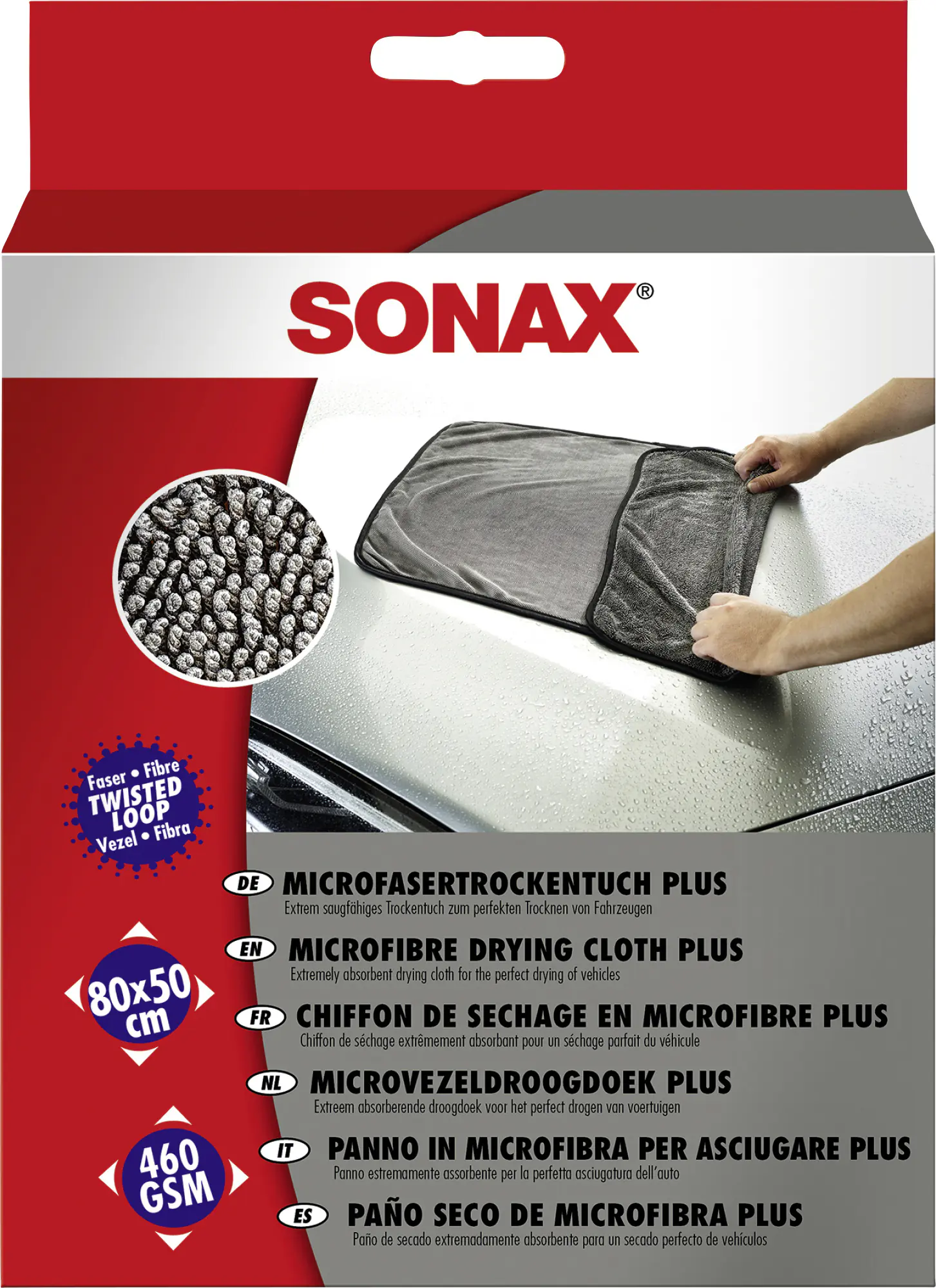 Sonax MikrofaserTrockentuch Plus 80x50cm