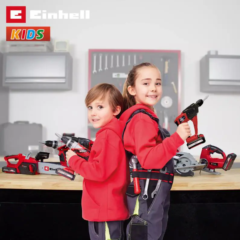 Einhell Kids Kinder-Werkzeuggürtel 7 teilig