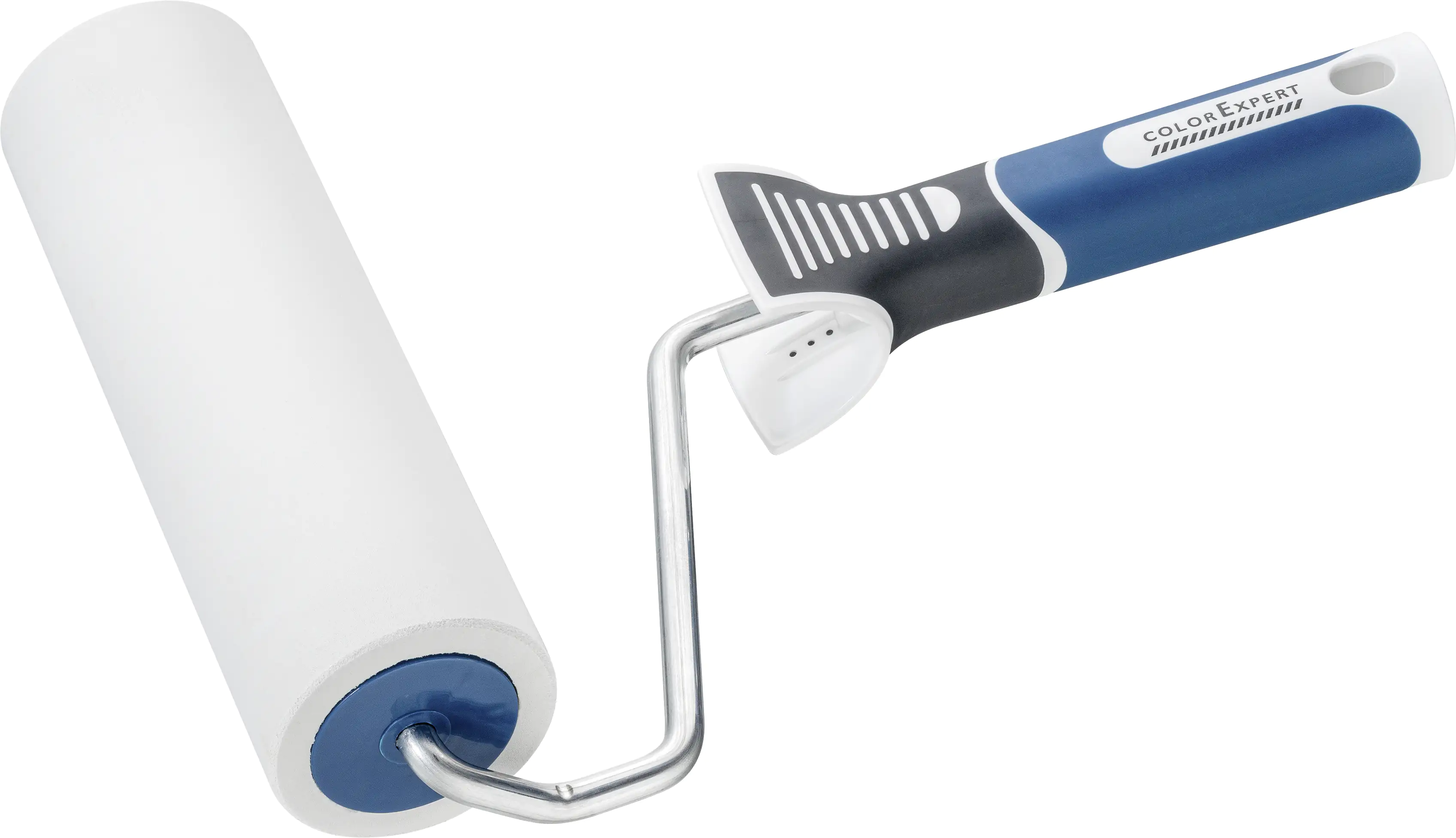 Color Expert Tapeten-Andrückroller 18 cm 3K-Griff abgewinkelt, PU-Schaum