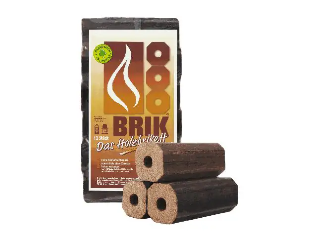 Hartholz-Holzbriketts 10 kg Einzelabnahme, Hartholzspäne, eckig