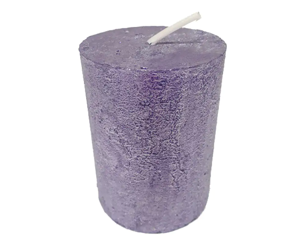 House of Rustic Kerze 9 cm lavendel