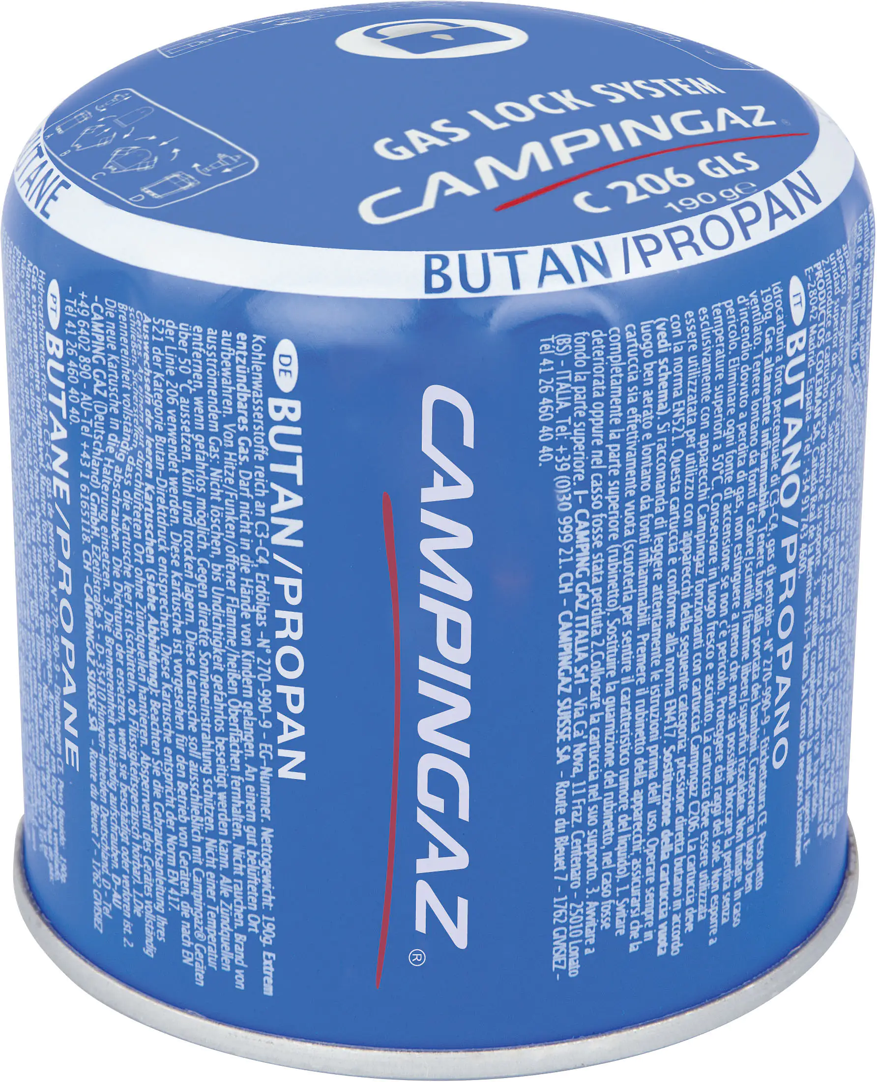 Campingaz Gaskartusche C 206 GLS Stechkartusche , 190 g