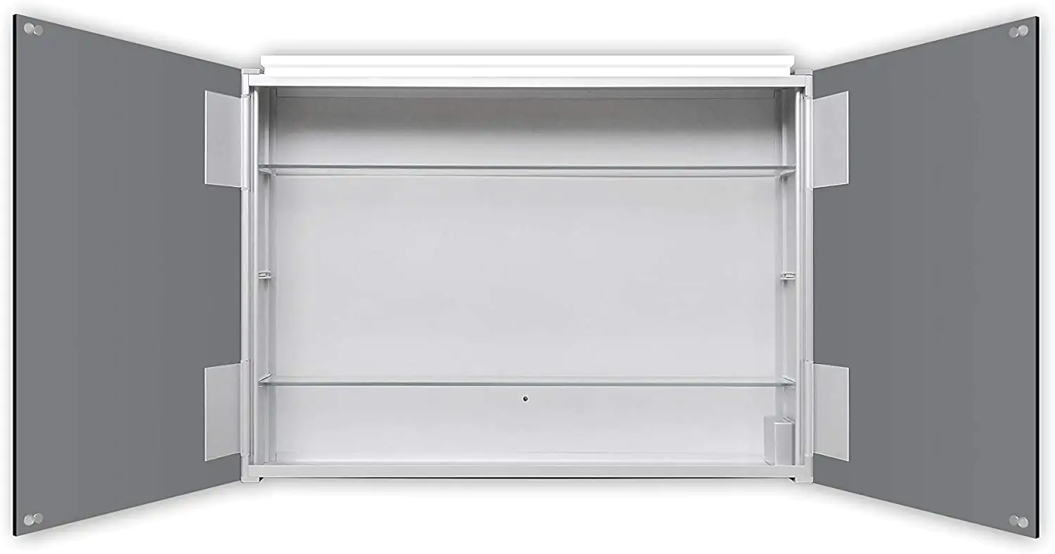 DSK Spiegelschrank Aluminio Vegas 70x50 cm