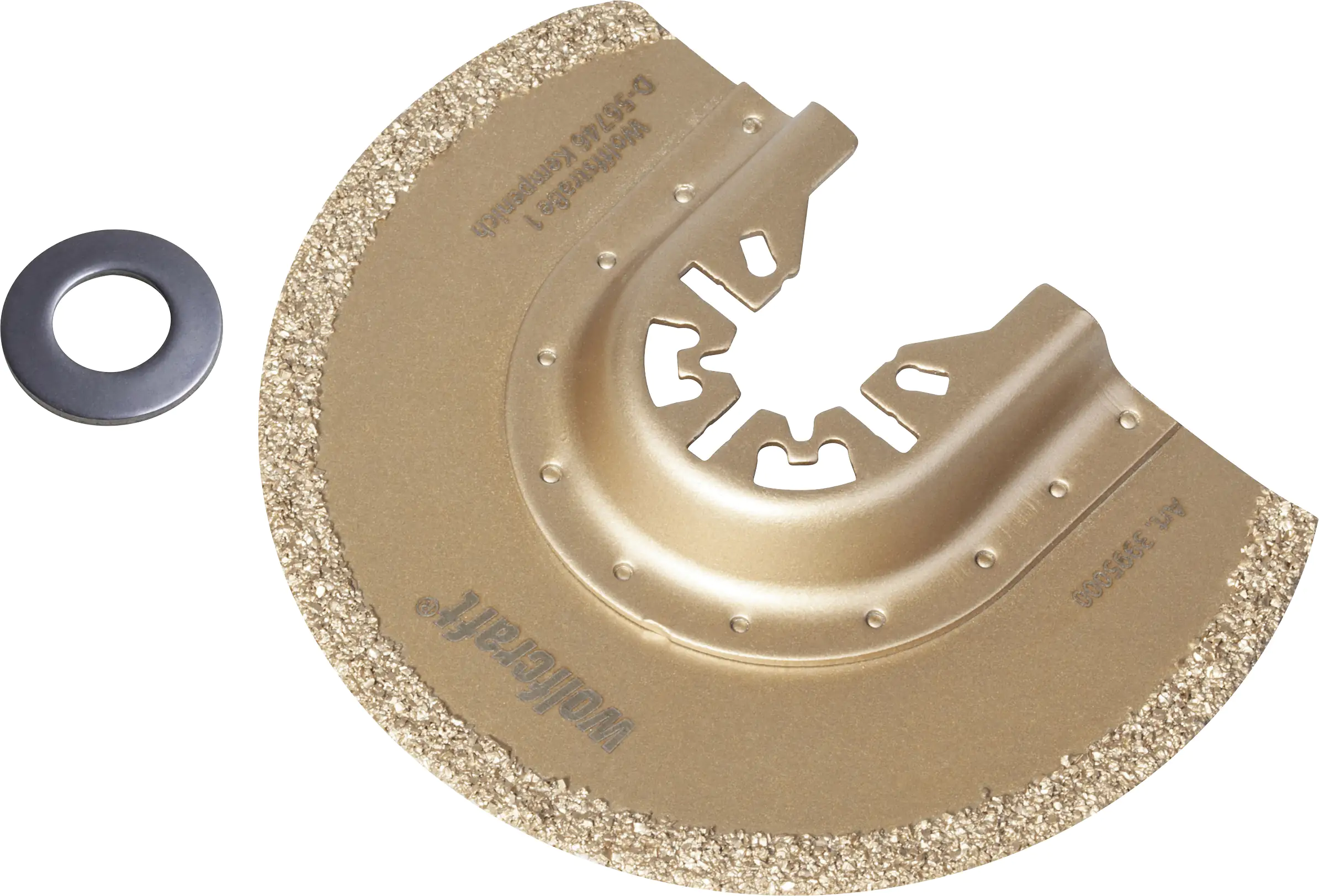 Wolfcraft Segmentsägeblatt HM 85 mm für Bosch PMF