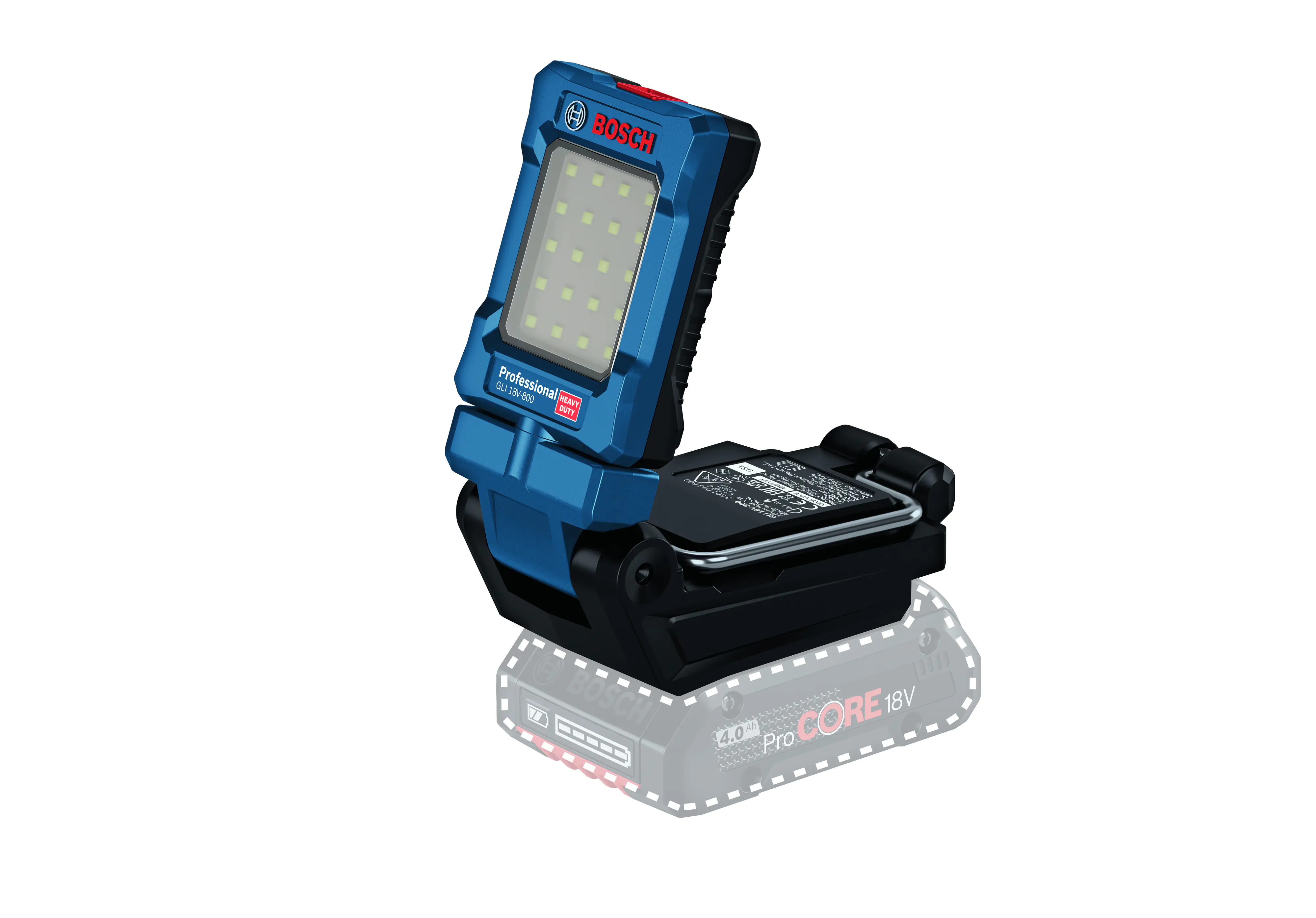 Bosch Professional Akku-Leuchte GLI 18V-800 , ohne Akku und Ladegerät