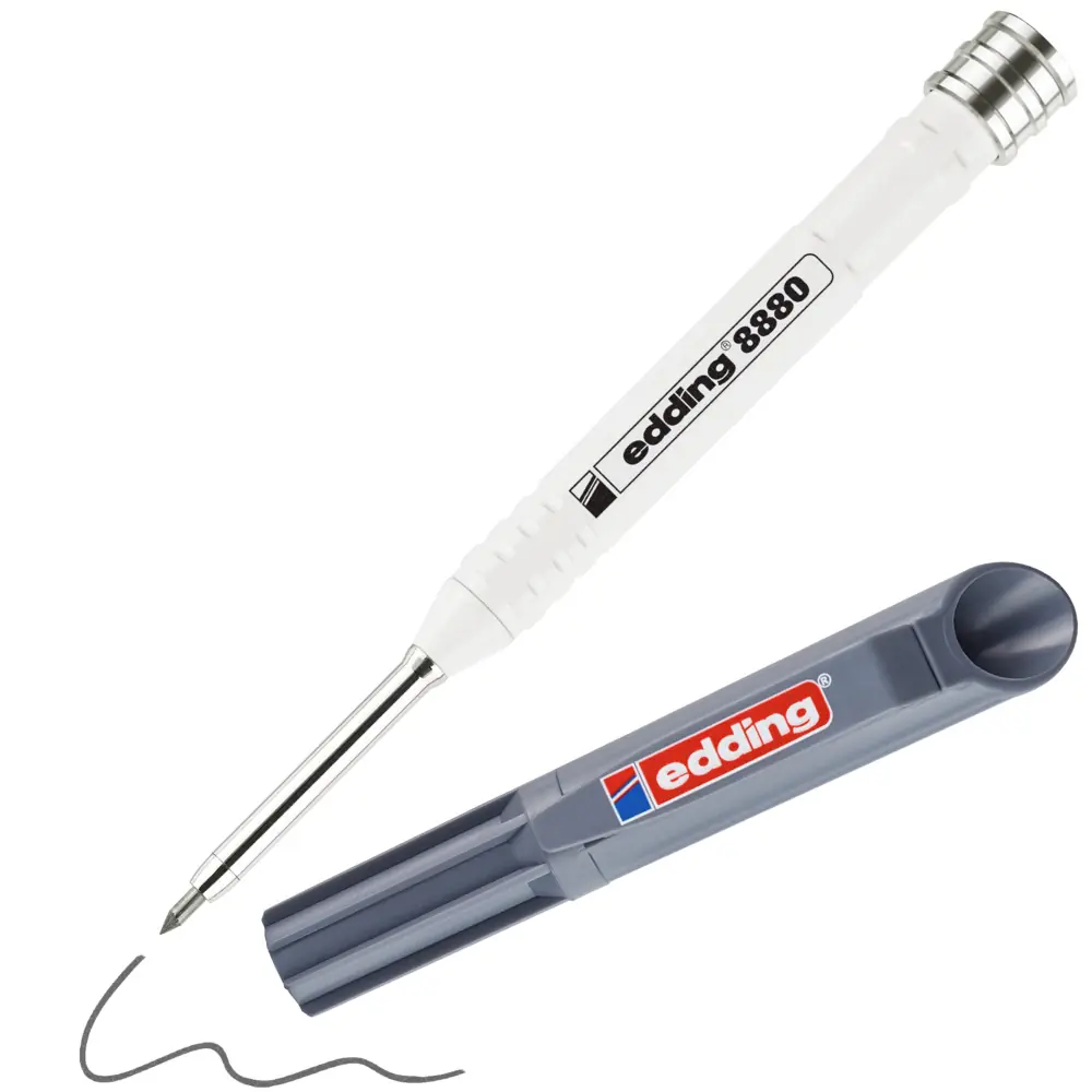 edding 8880 Tieflochmarker 16,6 cm weiß