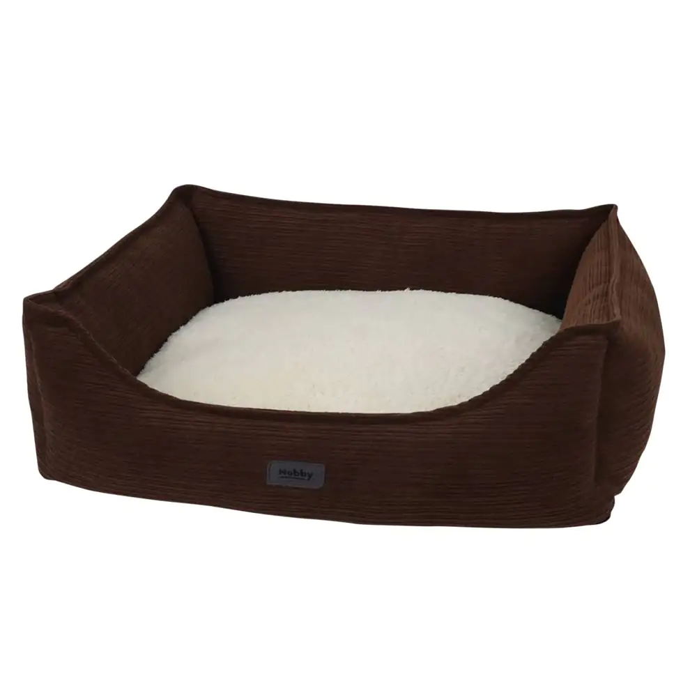 Nobby Hundebett Kamba eckig braun