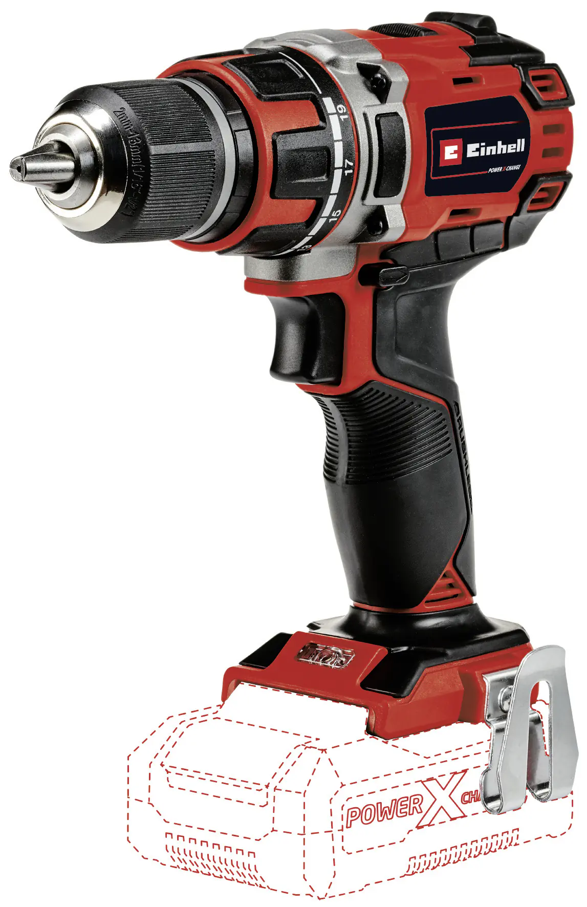 Einhell Professional Akku-Bohrschrauber TP-CD 18/50 Li BL Solo
