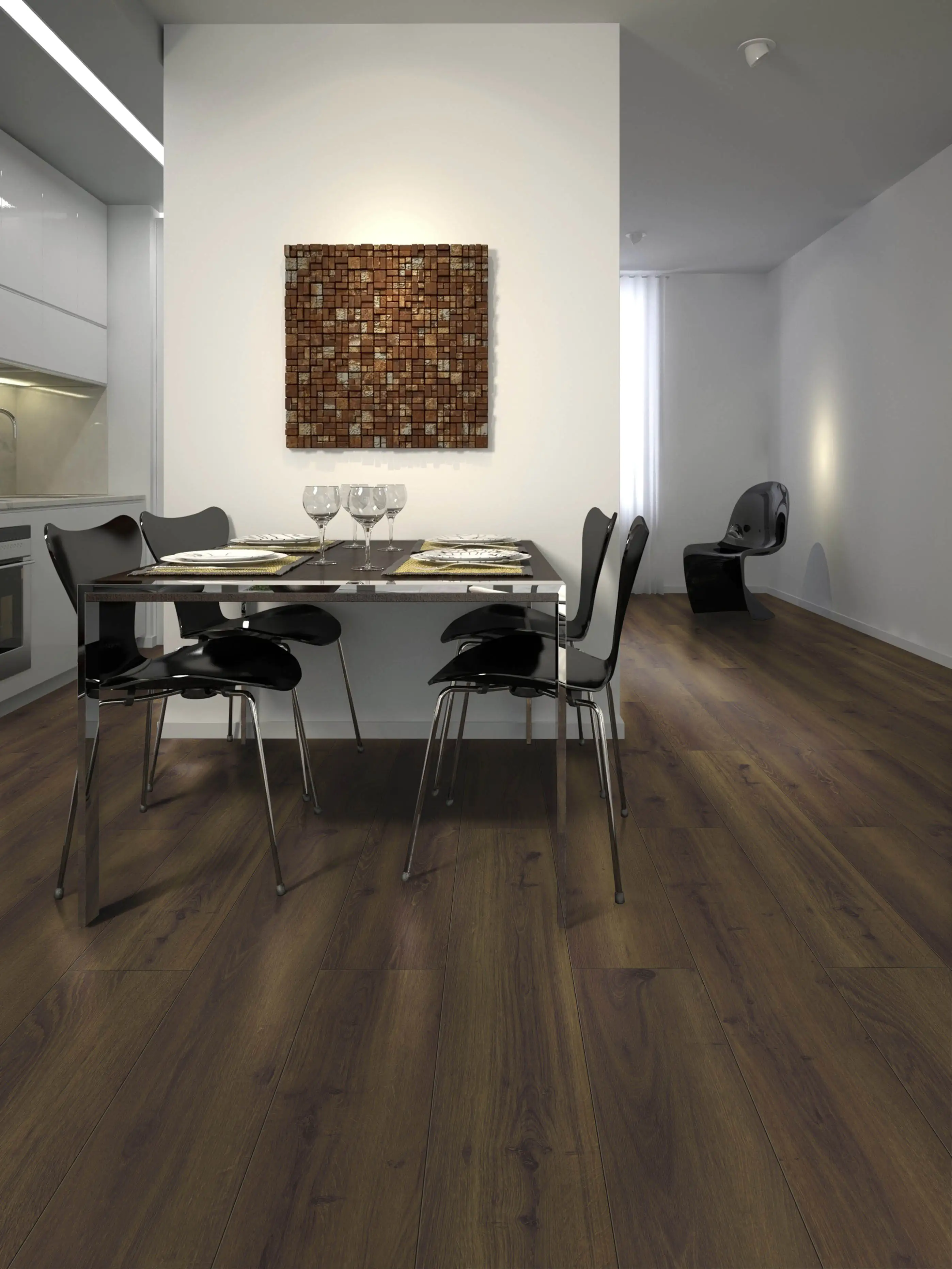Classen Laminat Edition 7 Eiche dunkel braun