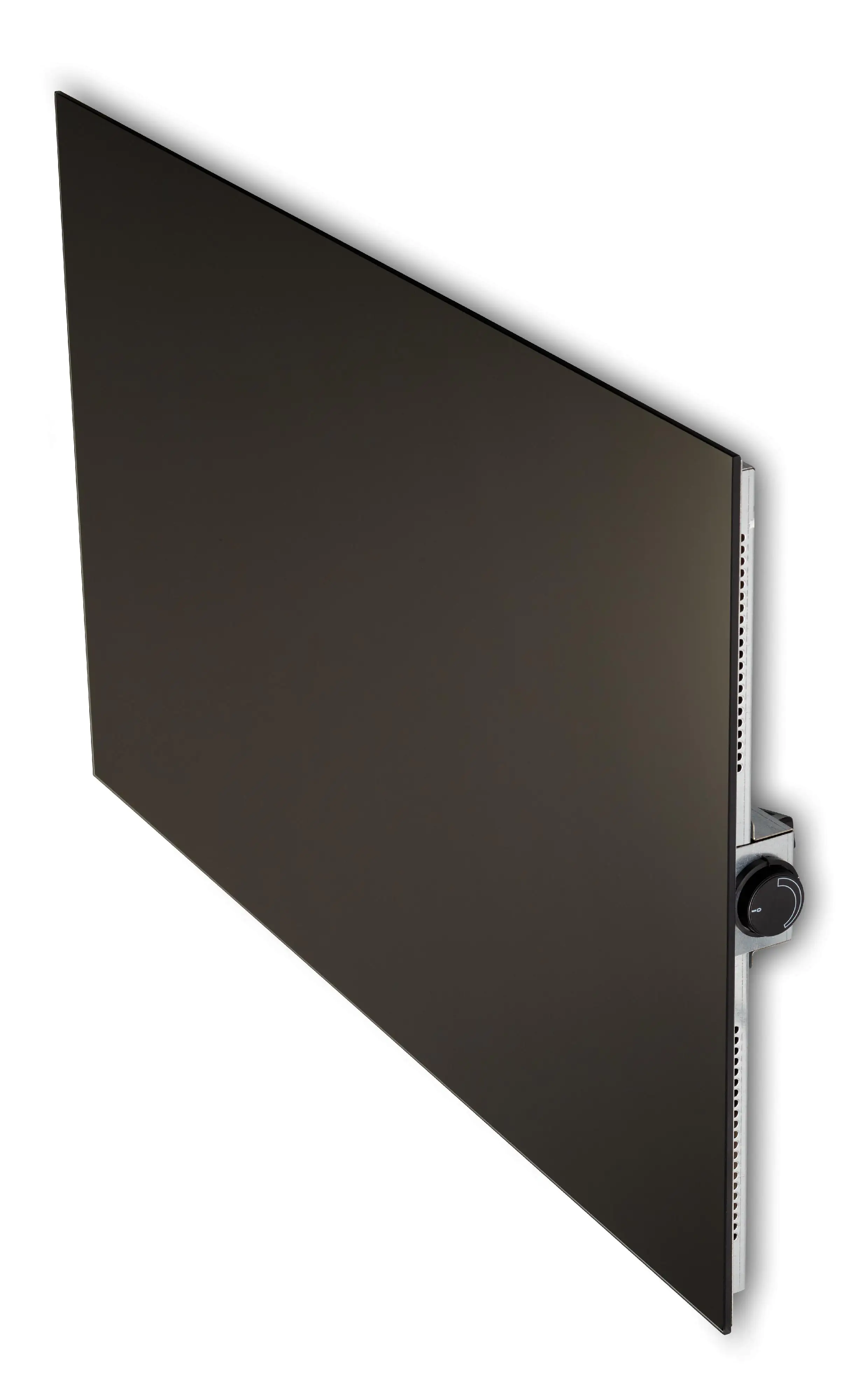 Bella Jolly Infrarot Glasheizkörper 60 x 100 cm 880 Watt, schwarz