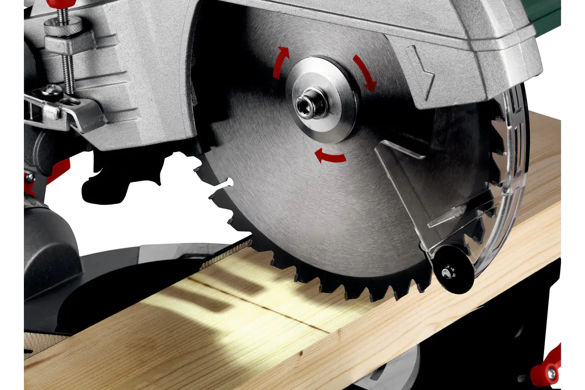 Metabo Kappzugsäge KGS 254 M inkl. 2 x Hartmetall-Sägeblatt