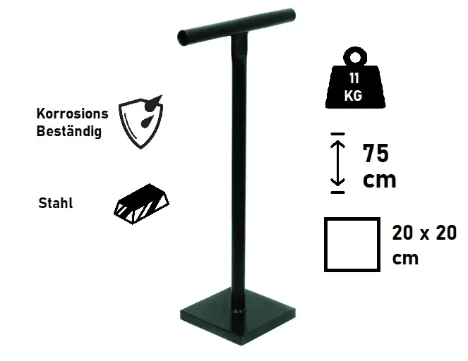 TrendLine Erdstampfer / Betonstampfer 11 kg, 20x20 cm