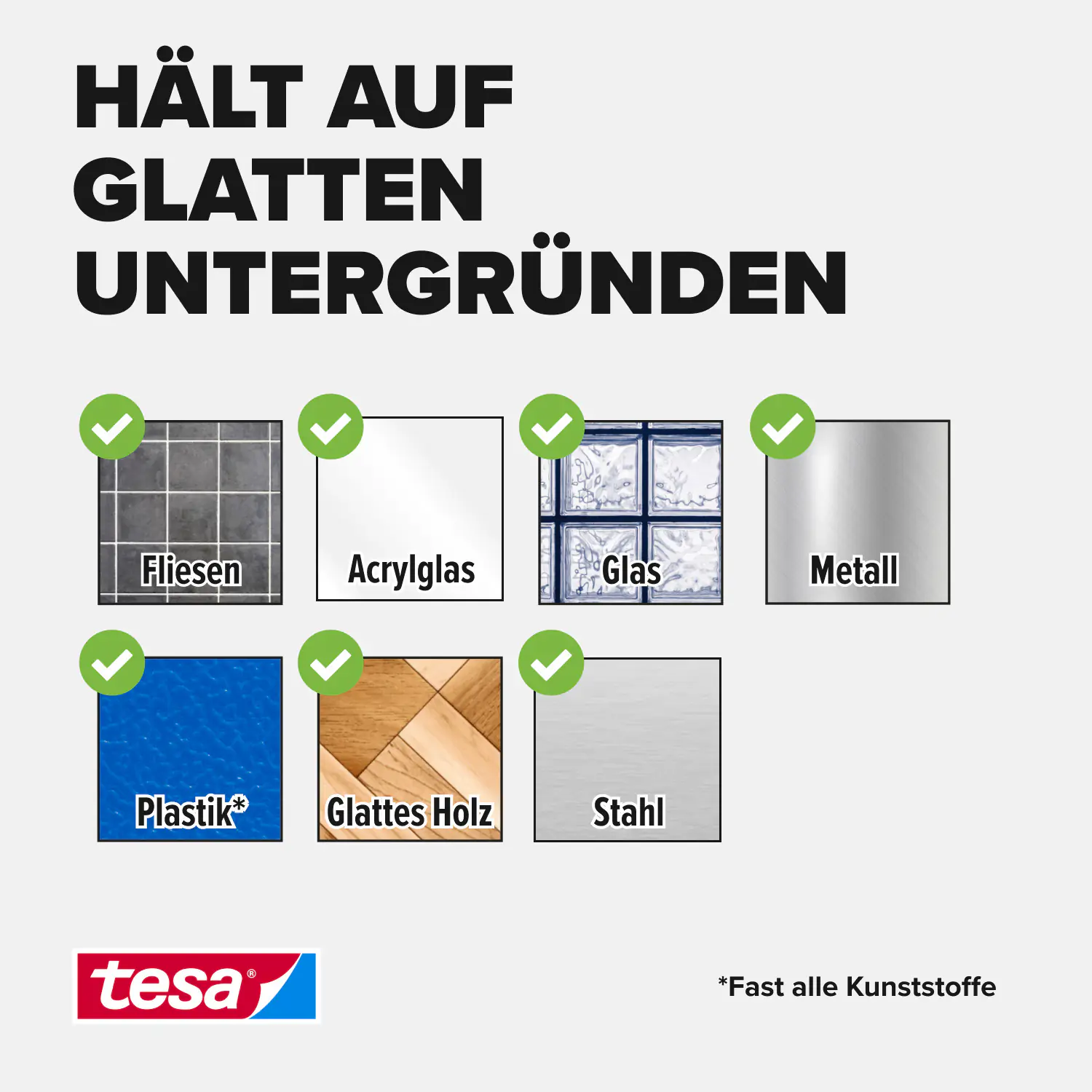 tesa Klebenagel Traglast 3 kg, 2 Stück