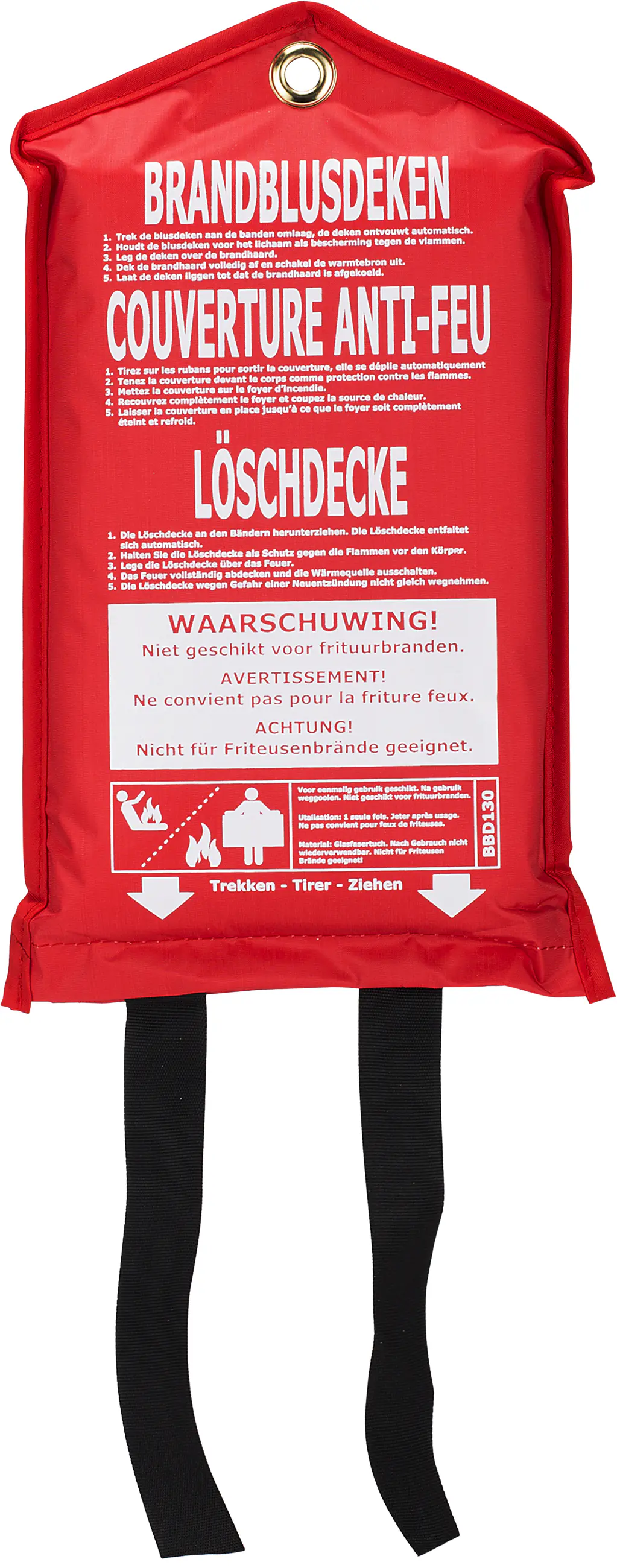 Smartwares Feuerlöschdecke BBD130 Maße: 100 x 100 cm
