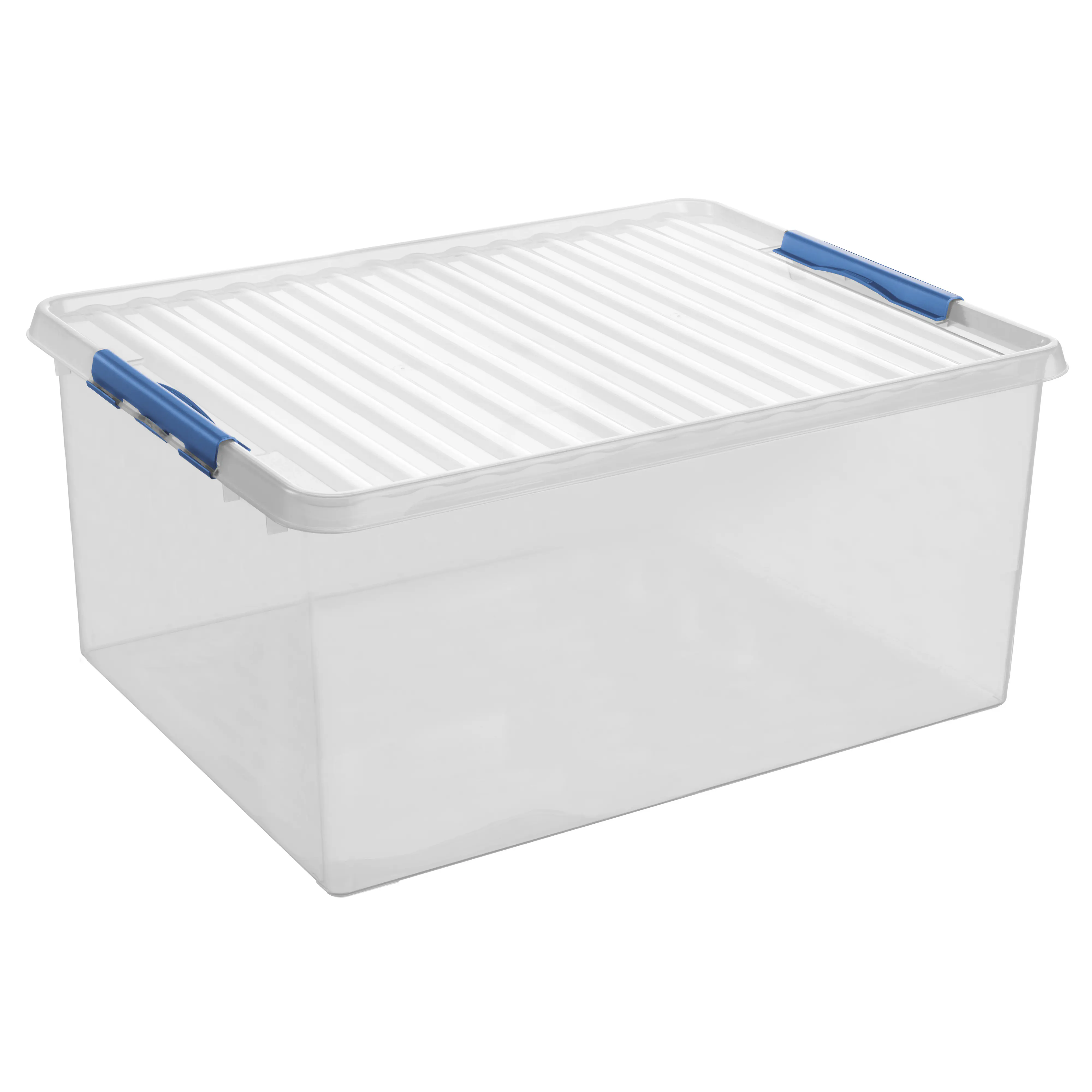 Sunware Aufbewahrungsbox Q-Line mit Deckel 80 x 50 cm 120 L transparent