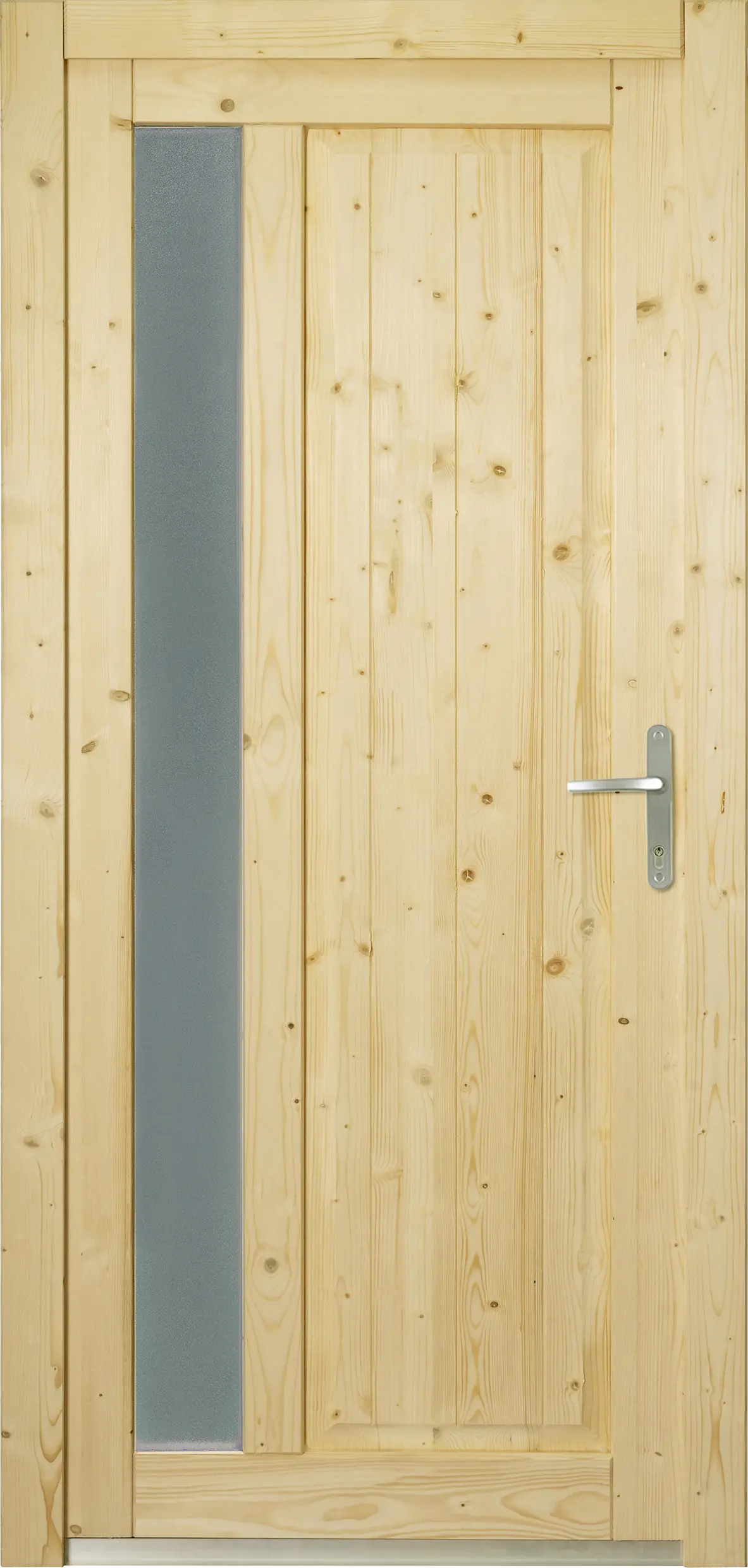 Panto Nebeneingangstür Holz 510 88 x 198 cm DIN rechts