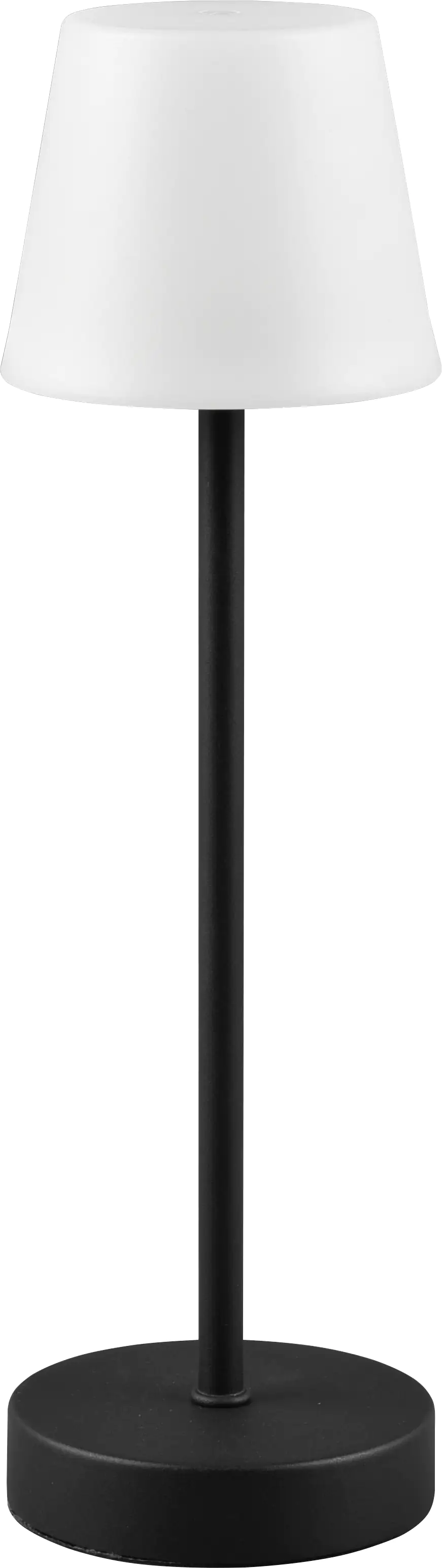Reality Leuchten LED Akku-Tischleuchte Martinez schwarz 39 cm TW