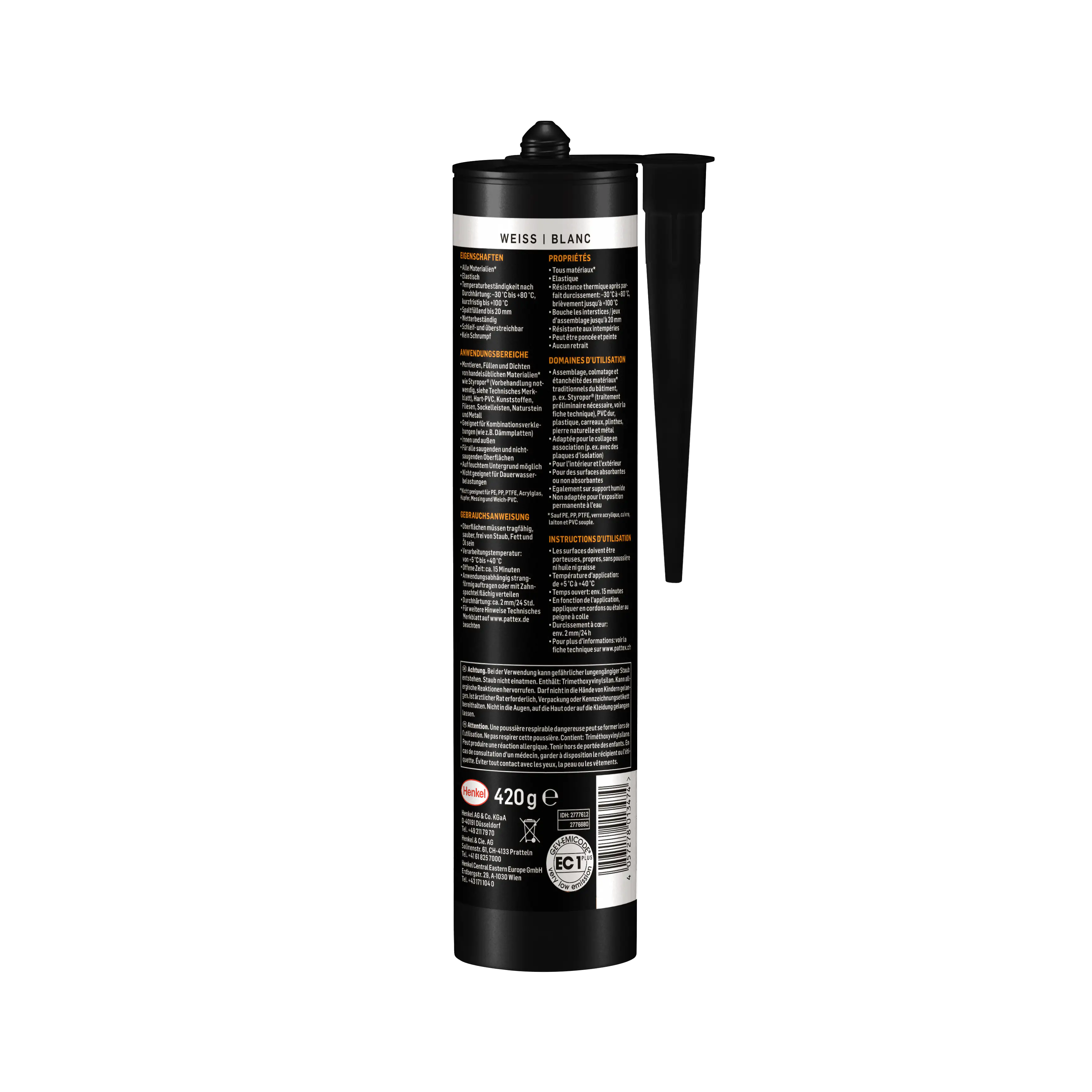 Pattex Montagekleber Universal 420 g