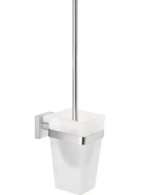 Tesa WC-Bürstenhalter EXXCLUSIV Edelstahloptik zum Kleben