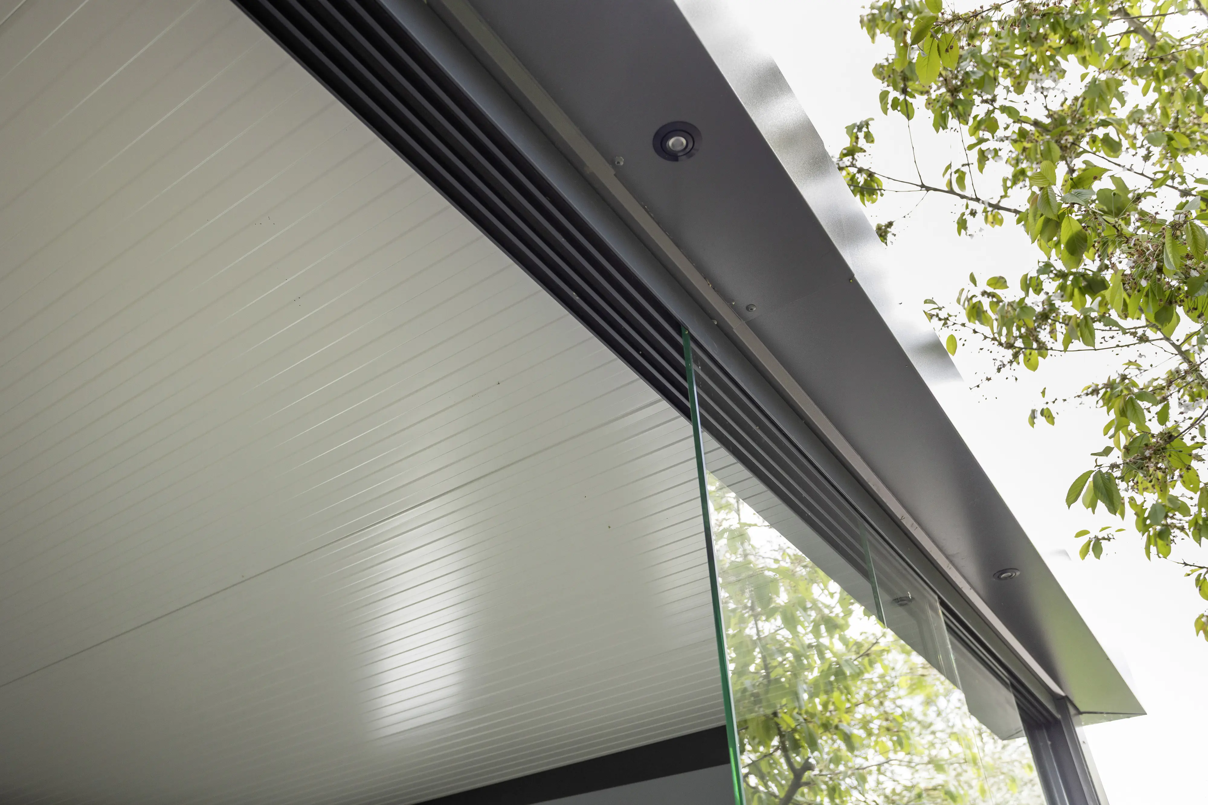Telluria Glasschiebewand SIN4836 für Pavillon schwarz