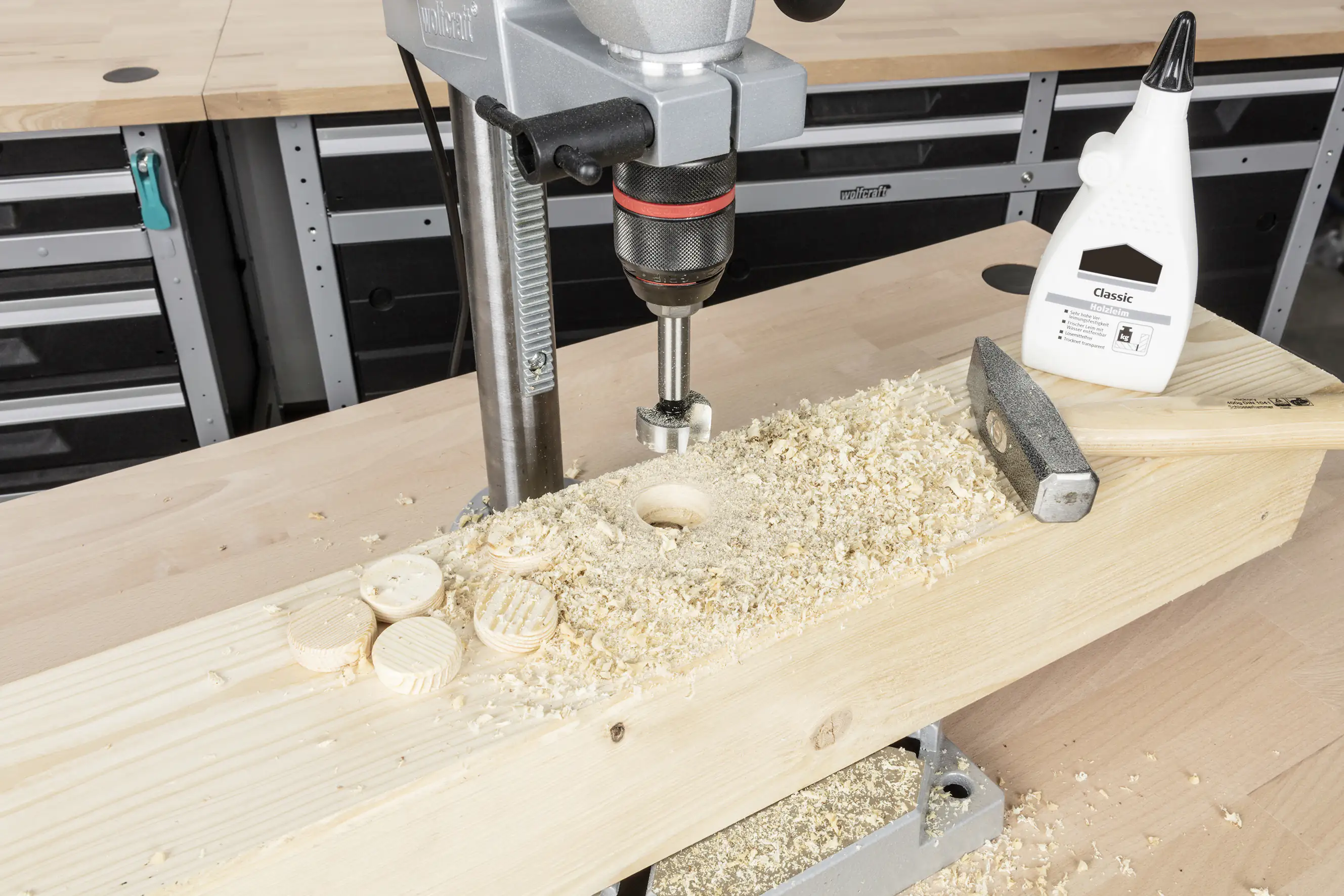 Wolfcraft Konusplättchen 15 mm