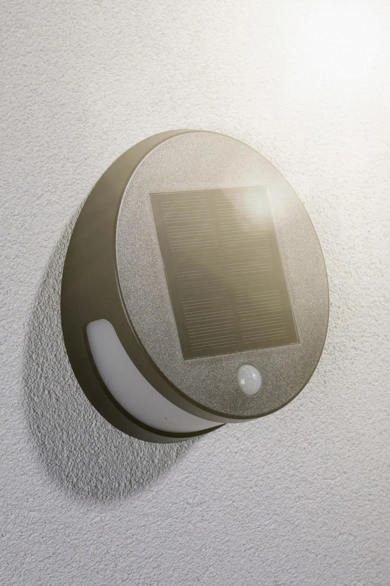 Paulmann LED Solarleuchte Helena anthrazit 17,6 x 6,2cm mit Bewegungsmelder