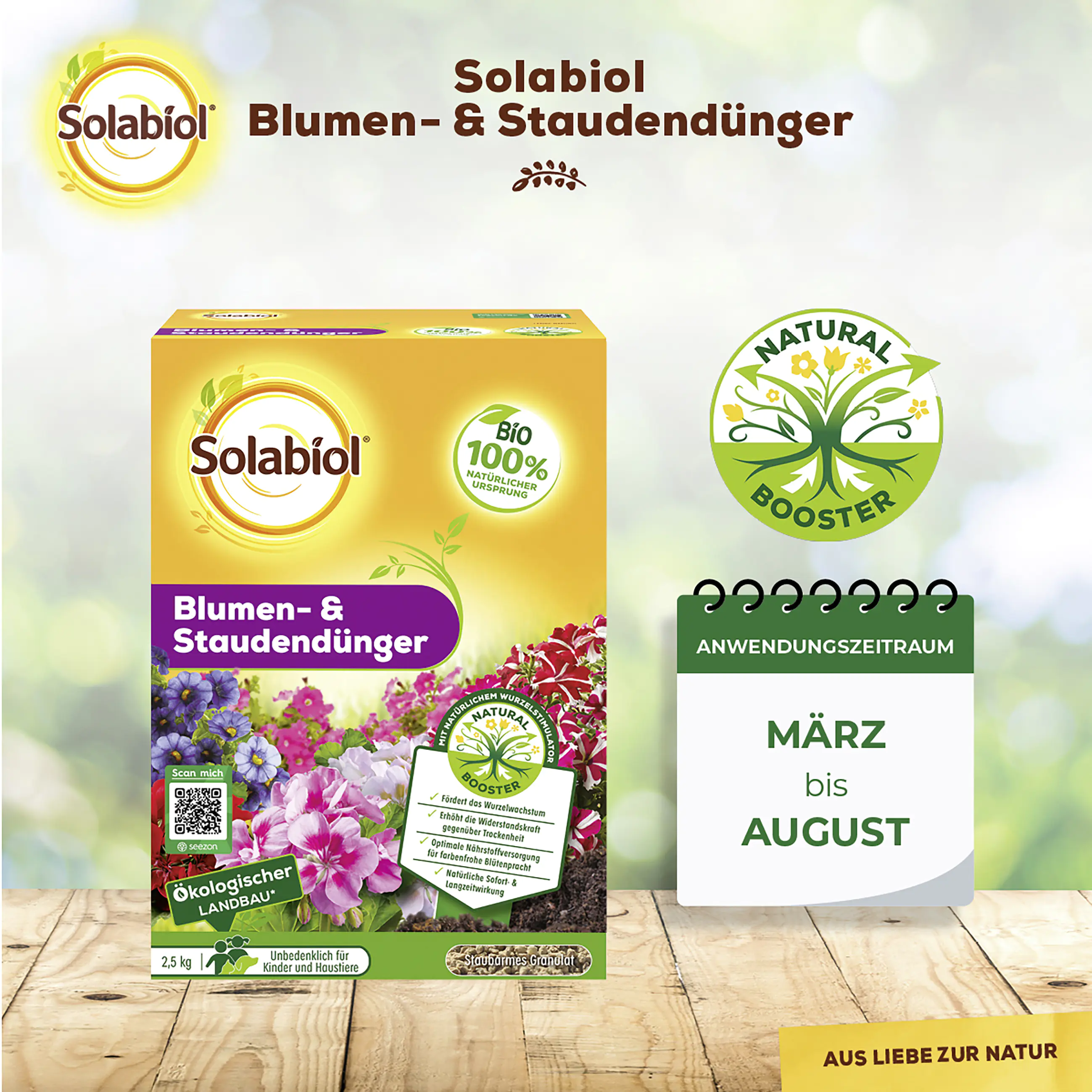 Solabiol Blumen- & Staudendünger 2,5 kg