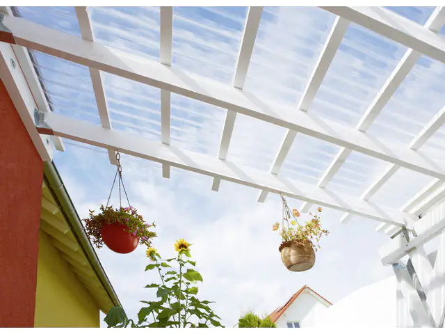 Gutta Polycarbonat-Wellplatte Sinus 76/18 300 x 90 cm 1,4 mm klar