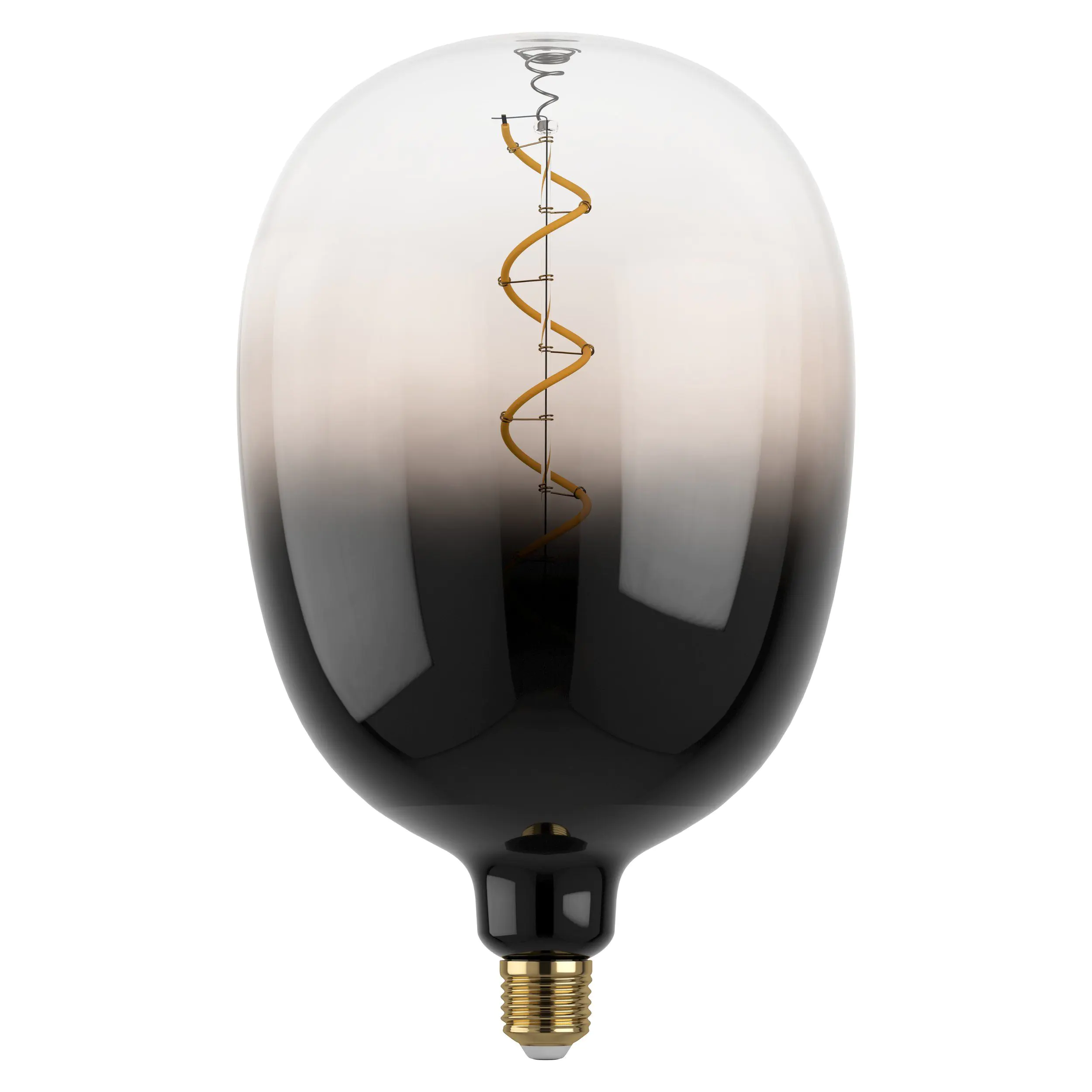 Eglo LED Globe G125 E27 4W schwarz-grau