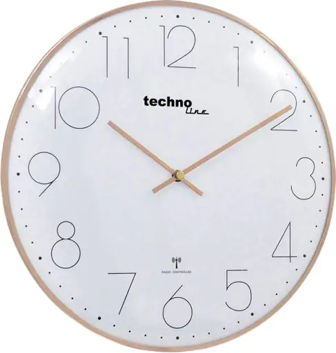 Technoline Funkwanduhr WT 8235 roségold