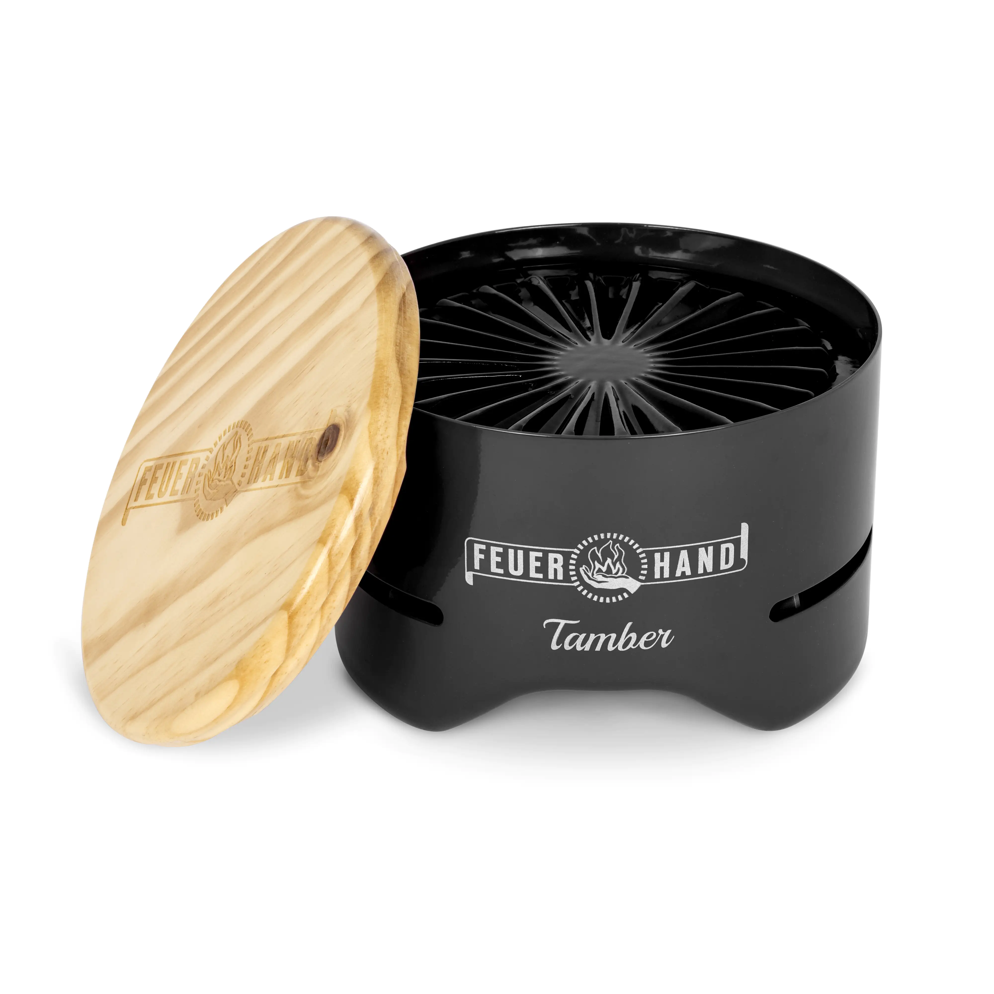 Feuerhand Tischgrill Tamber jet black