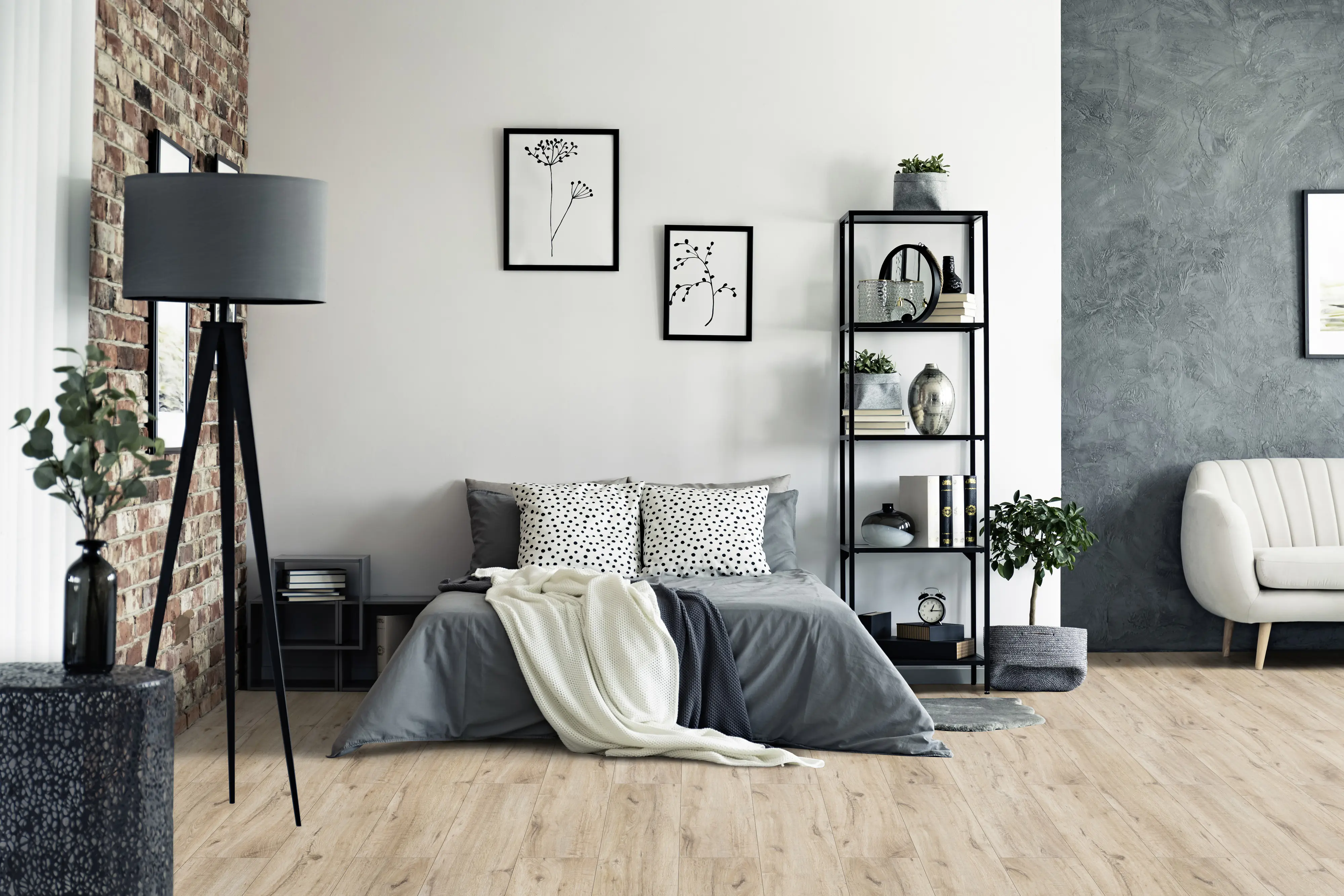 Classen Laminat Edition 7 128,6 x 19,4 cm 7 mm Eiche Amundsen natur