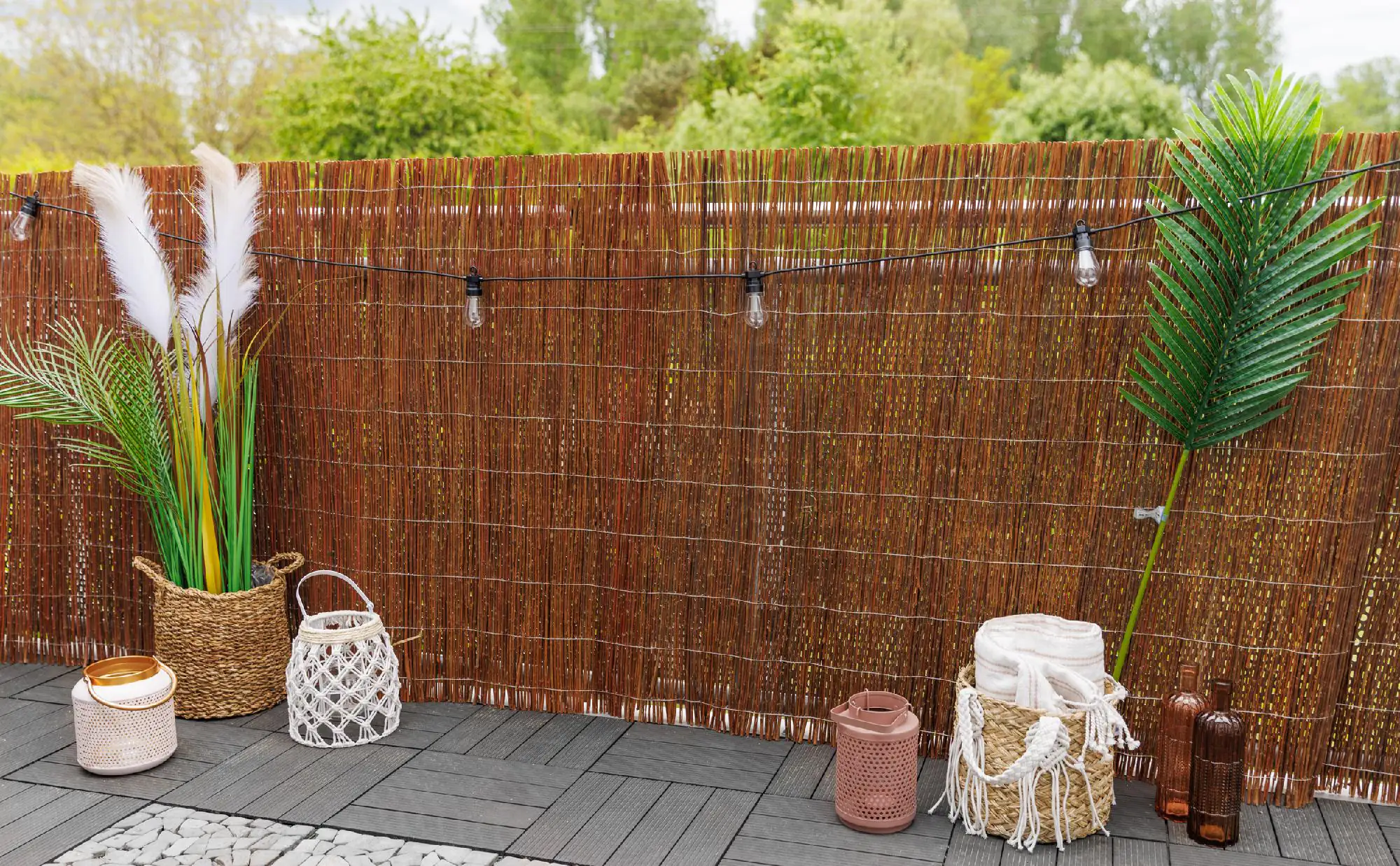 Weidenmatte 1 x 3 m