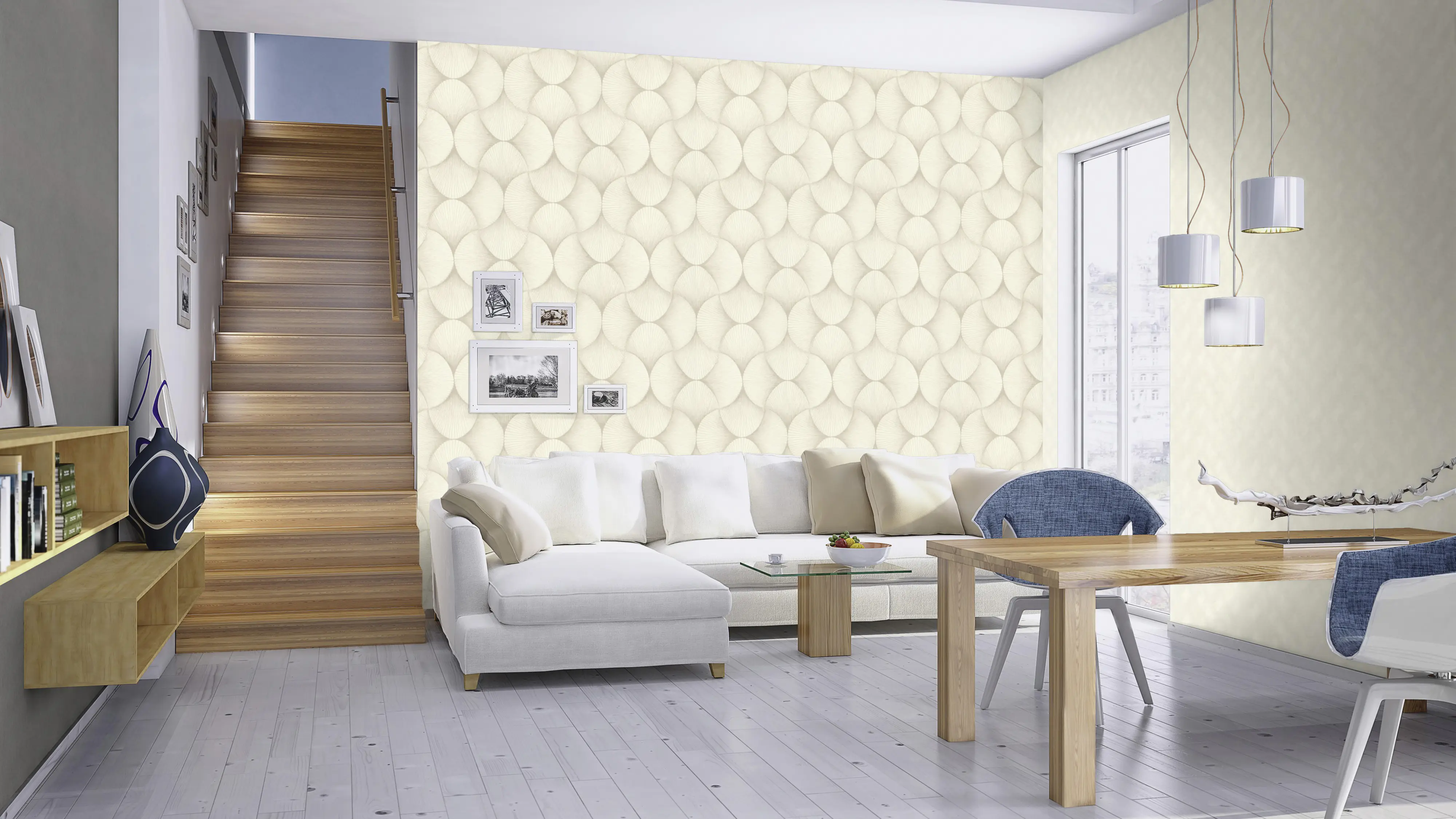 Rasch Vliestapete Uni Sky Lounge grau graphit metallic 10,05 x 0,53 m