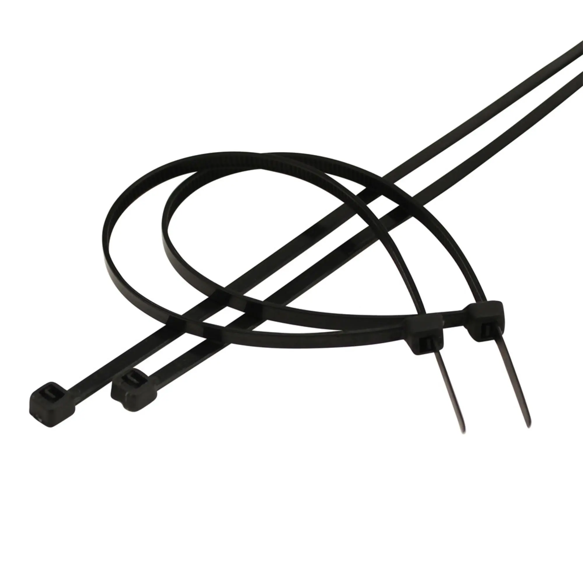 UniTec Kabelbinder schwarz 20 cm 50 Stück