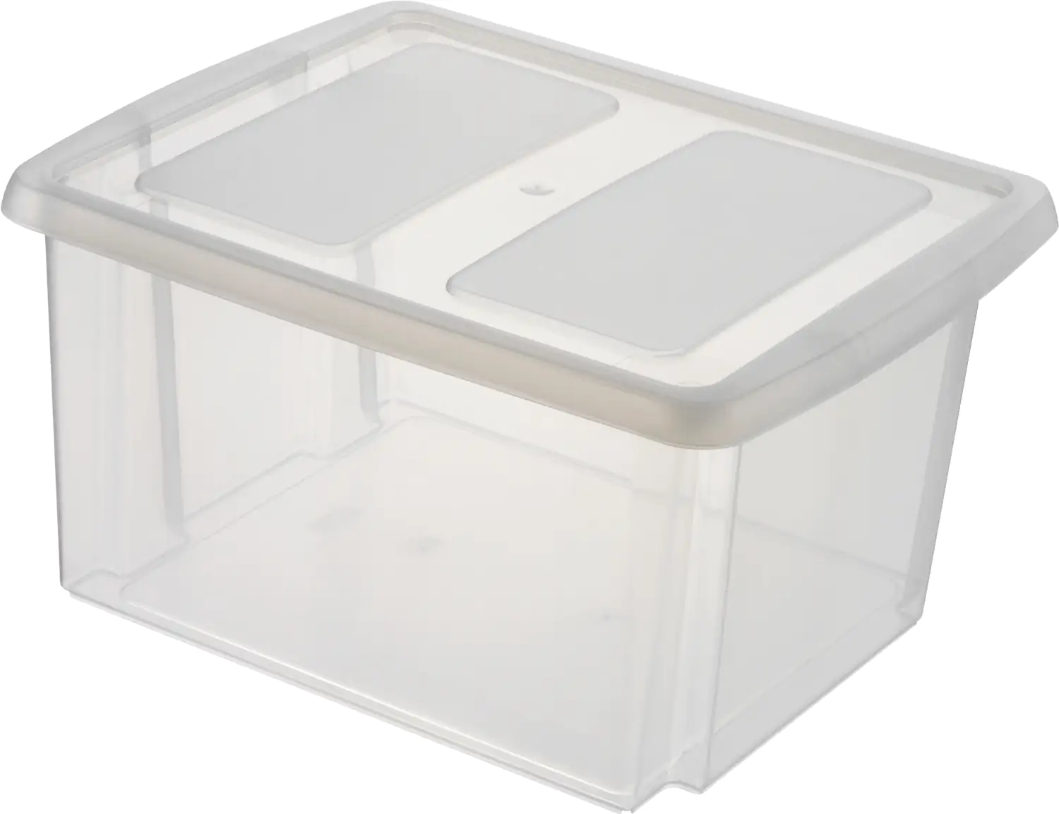 Sunware Aufbewahrungsbox Nesta mit Deckel 46 x 36,5 cm 32 L transparent