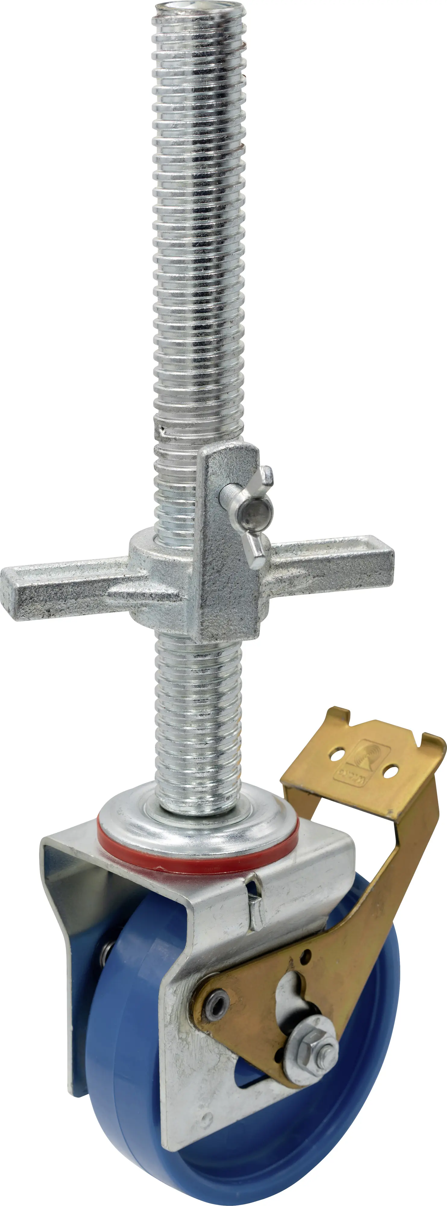 Krause Fahrrollenset 150 mm höhenverstellbar - 4 Stück