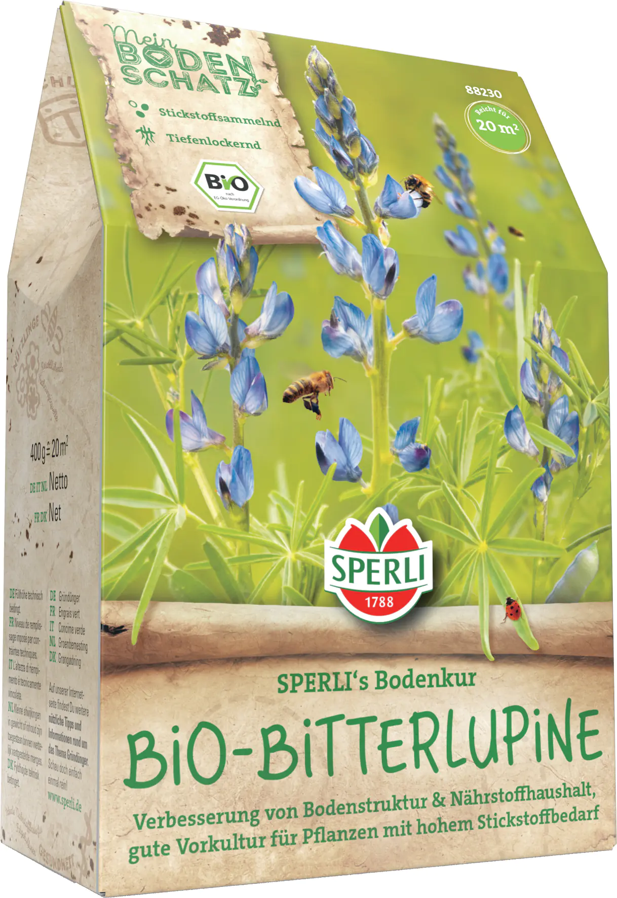 Sperli's Bodenkur Bio Bitterlupine 400 g
